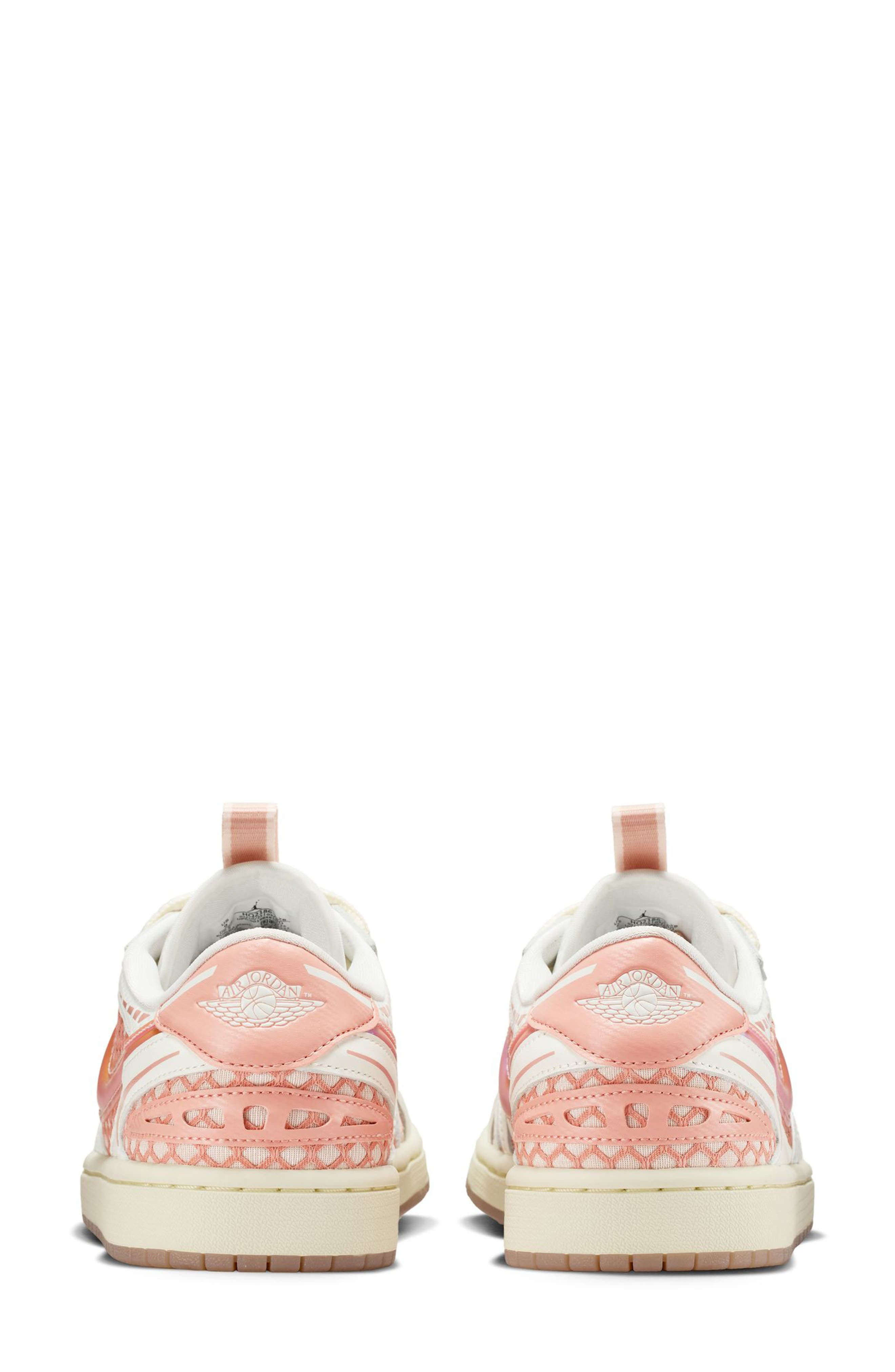 Air Jordan 1 Low Method of Make Sneaker in Sail/Coral/Light Madder Root at Nordstrom - 6