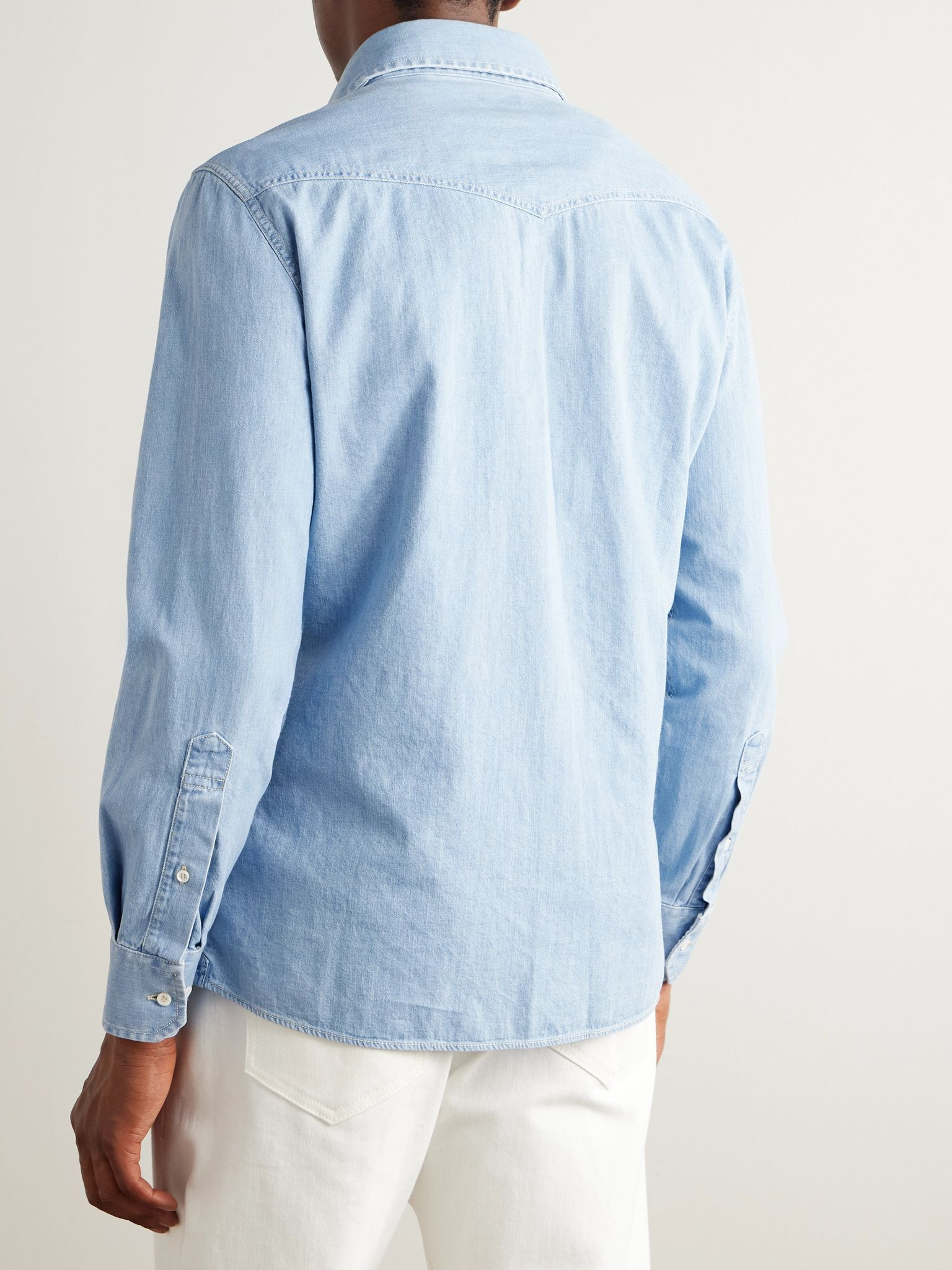 Denim Shirt Blue - 4