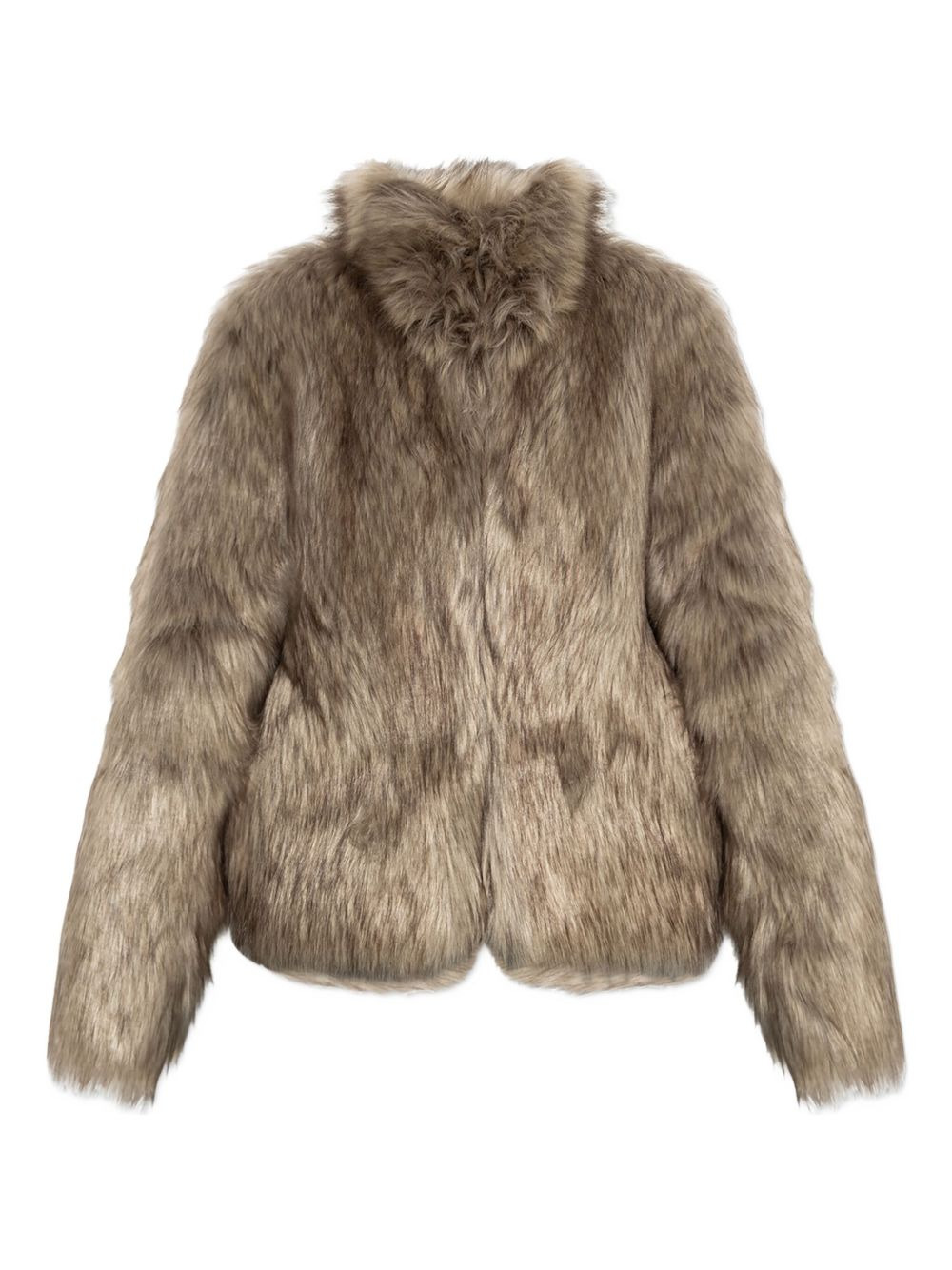 faux-fur jacket - 5