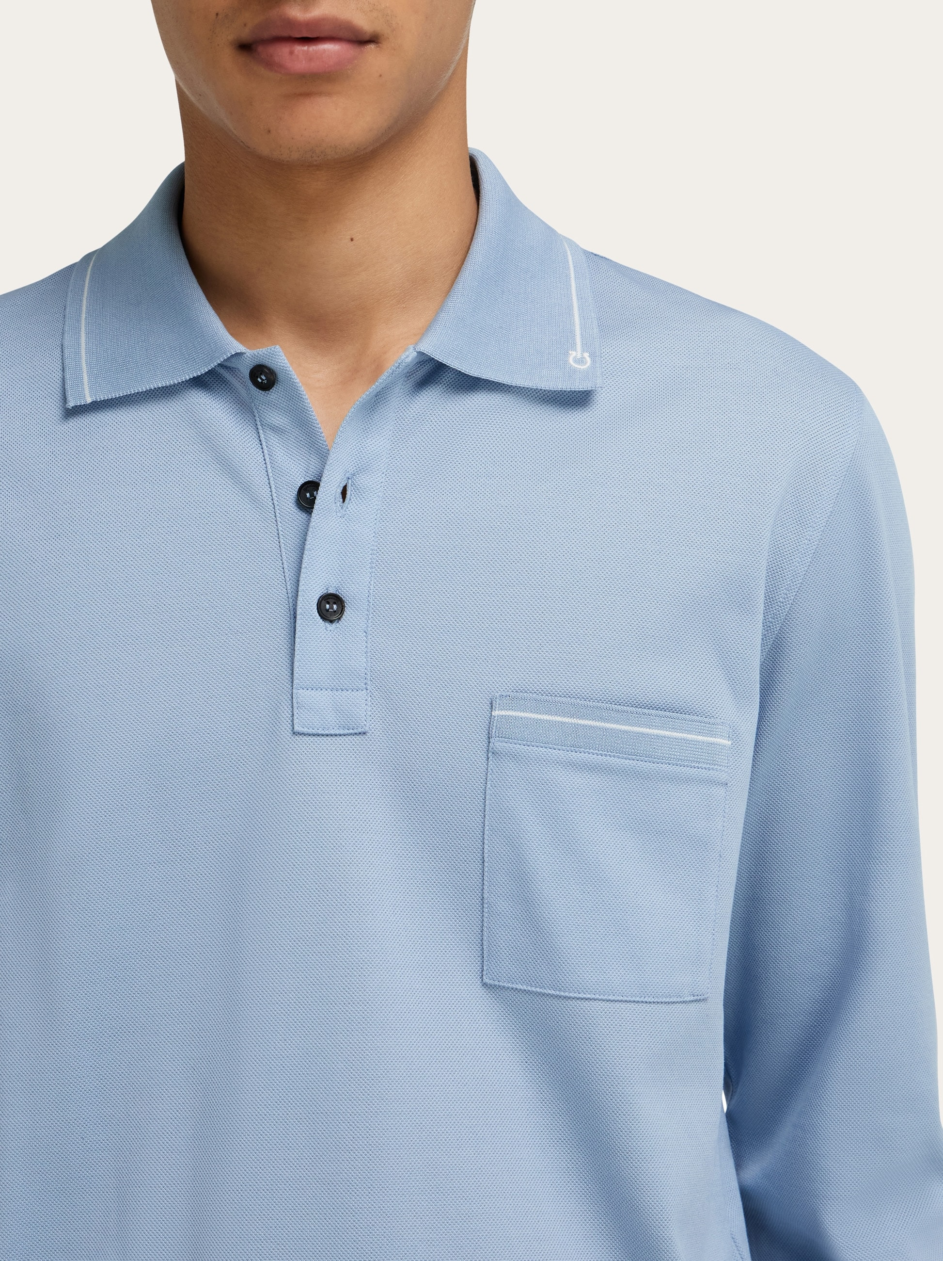 Long sleeved polo shirt - 4