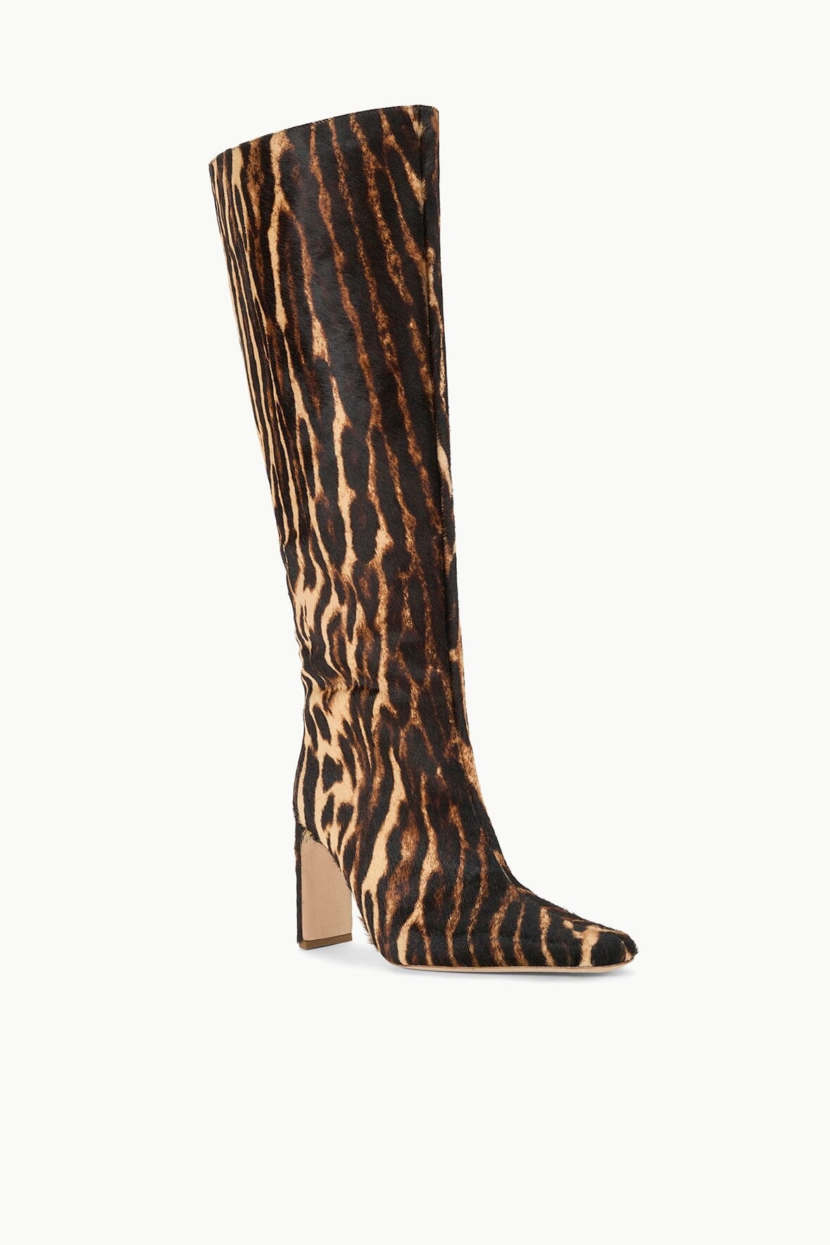 STAUD WALLY HIGH HEEL BOOT LADY LEOPARD - 3