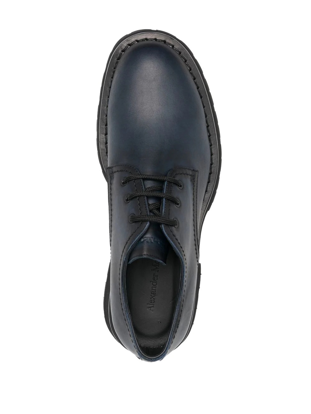 chunky-sole derby shoes - 4