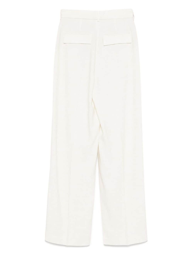 RÓHE wide-leg textured trousers outlook