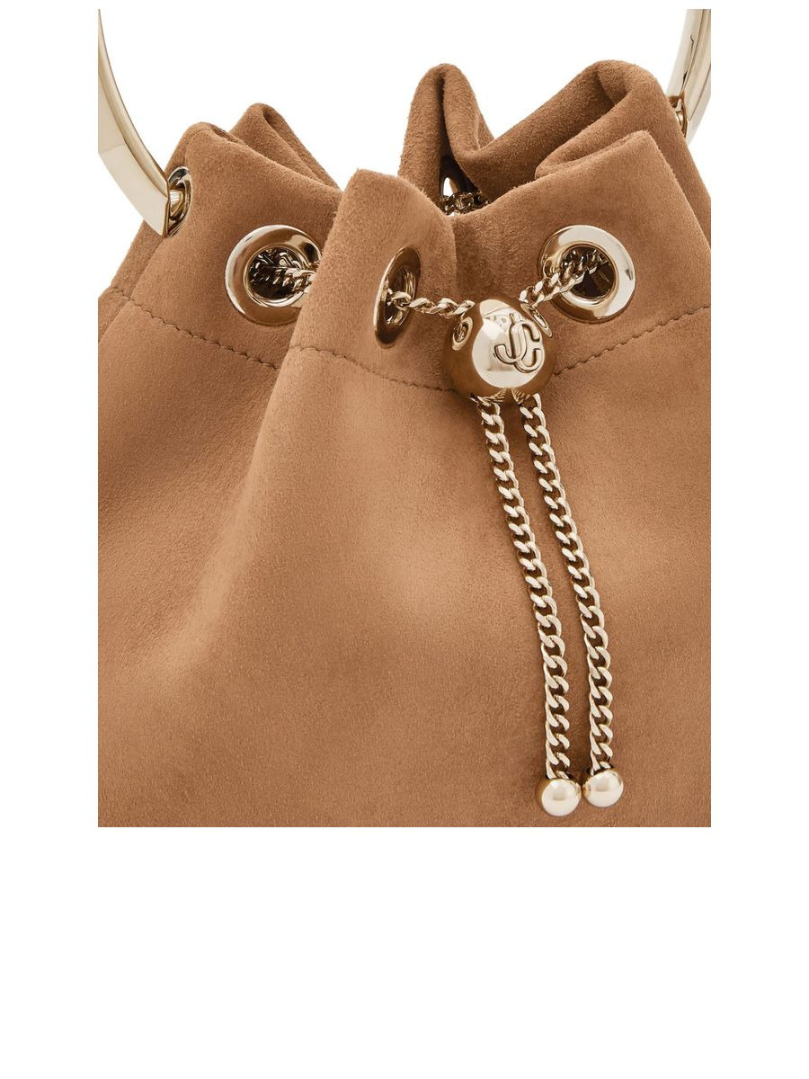 Bon Bon Leather Bucket Bag - 4