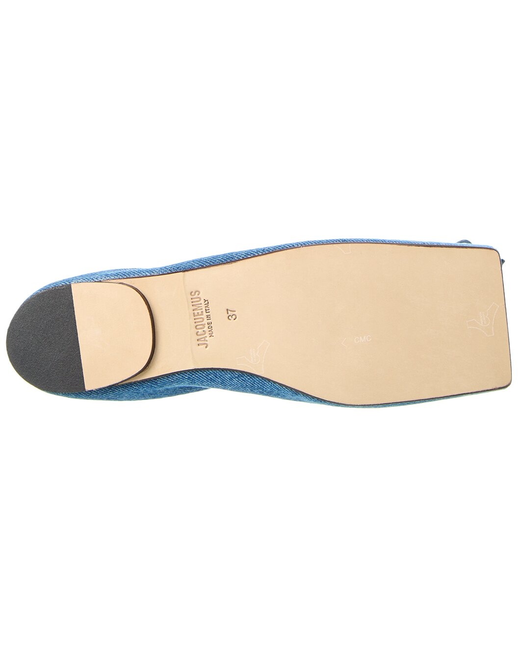 Jacquemus La Casa Denim Ballet Flat - 4