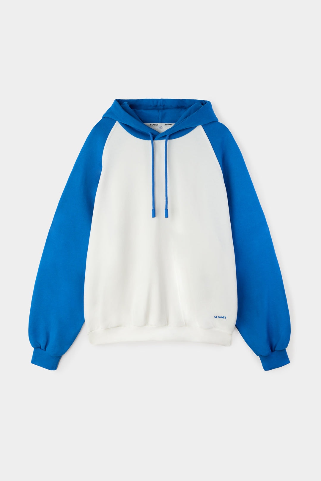 BICOLOR HOODIE / dust & blue - 1