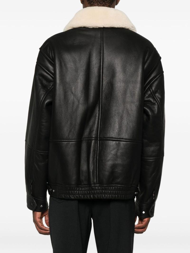 shearling-collar jacket 4