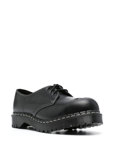 Dr. Martens leather derby shoes outlook