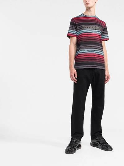 Missoni striped logo-print T-shirt outlook