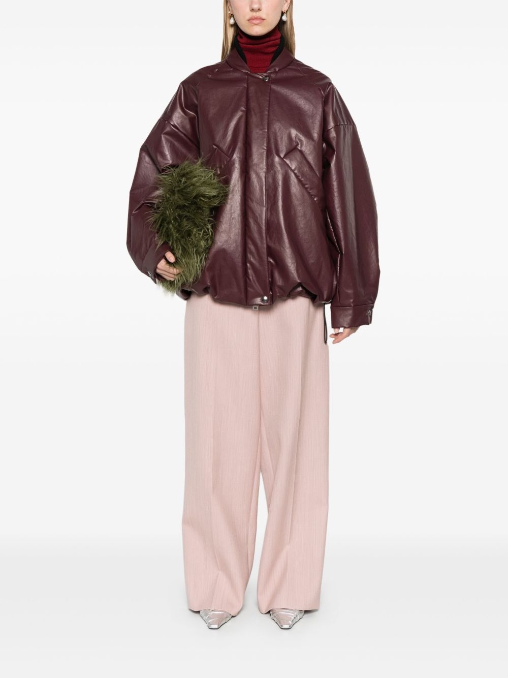 padded bomber jacket - 2