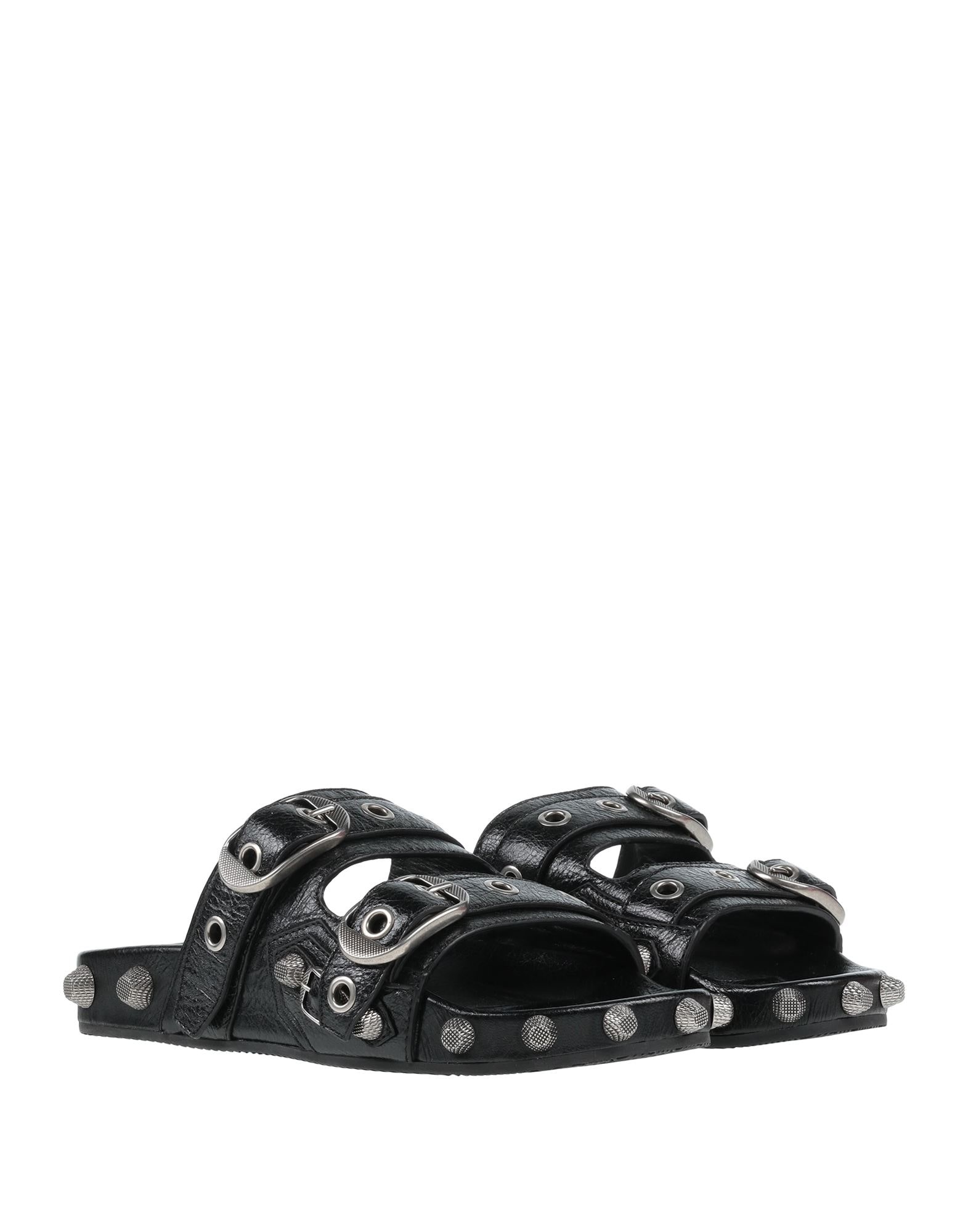 Black Men's Sandals - 2