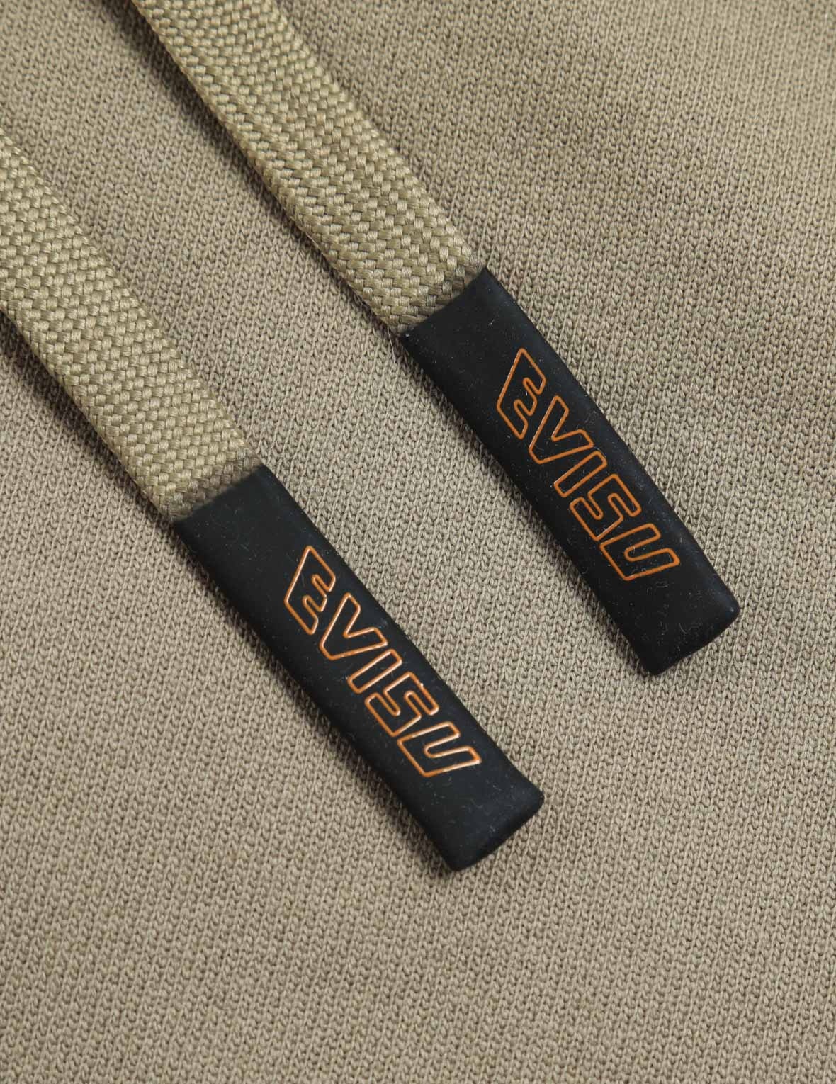 Logo Print and Kamon Embroidery Sweat Shorts - 9