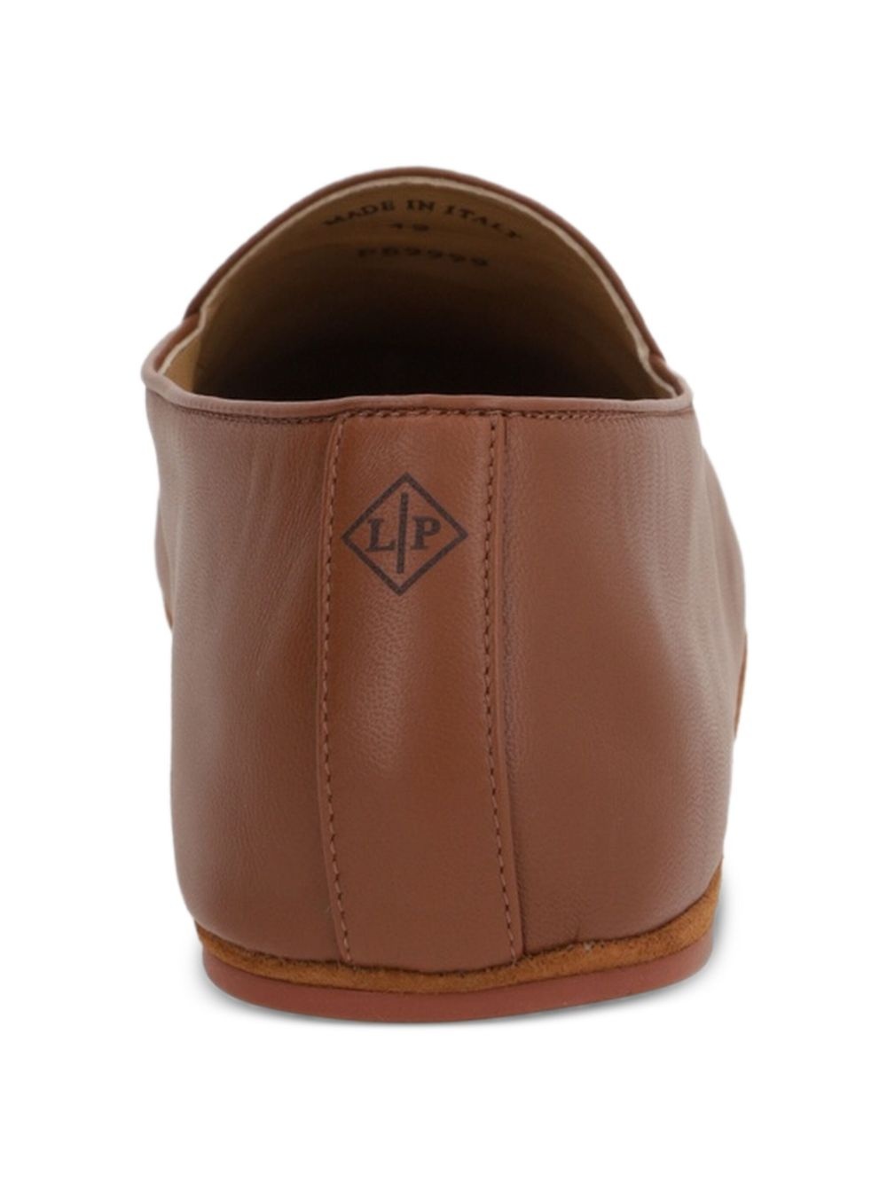 lambskin leather loafers - 3