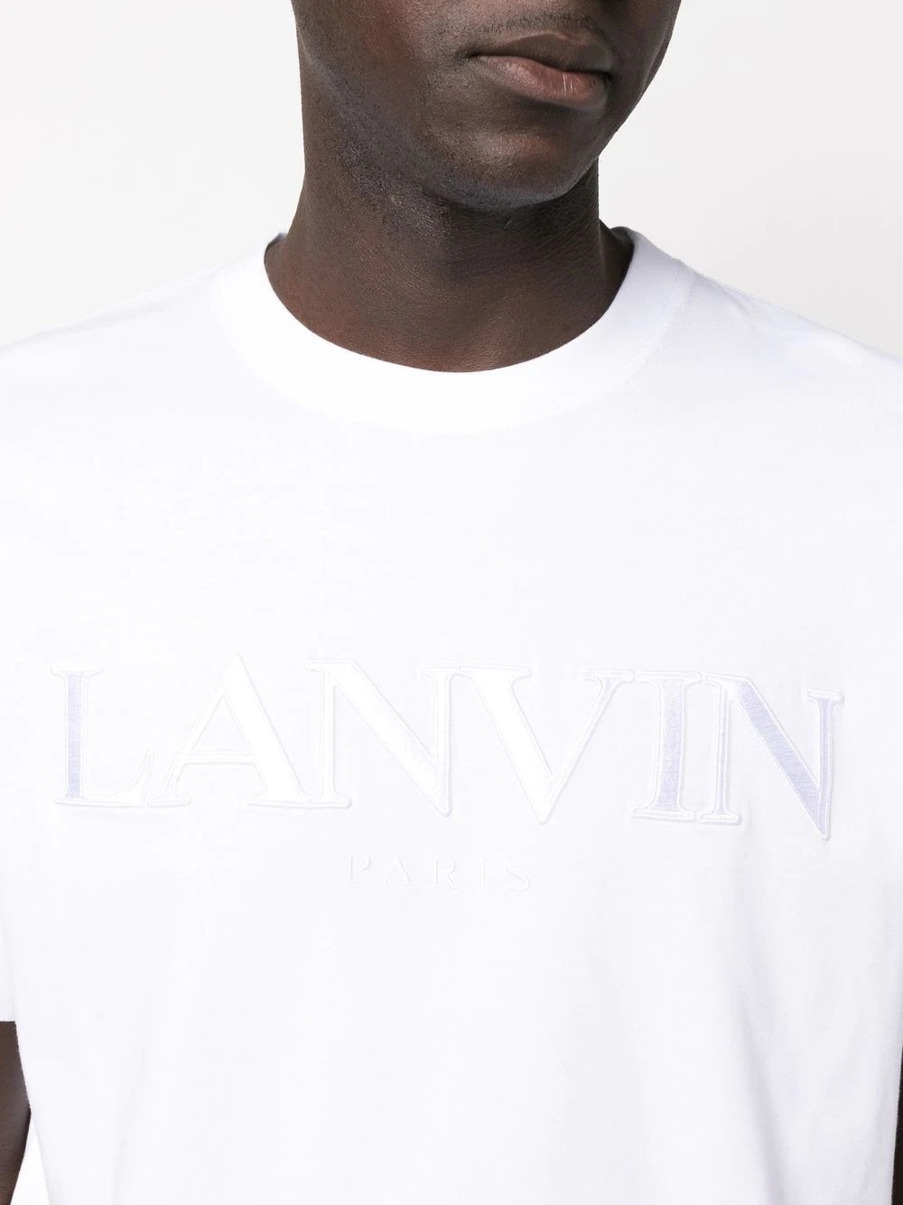 tonal logo-embroidered T-shirt - 5