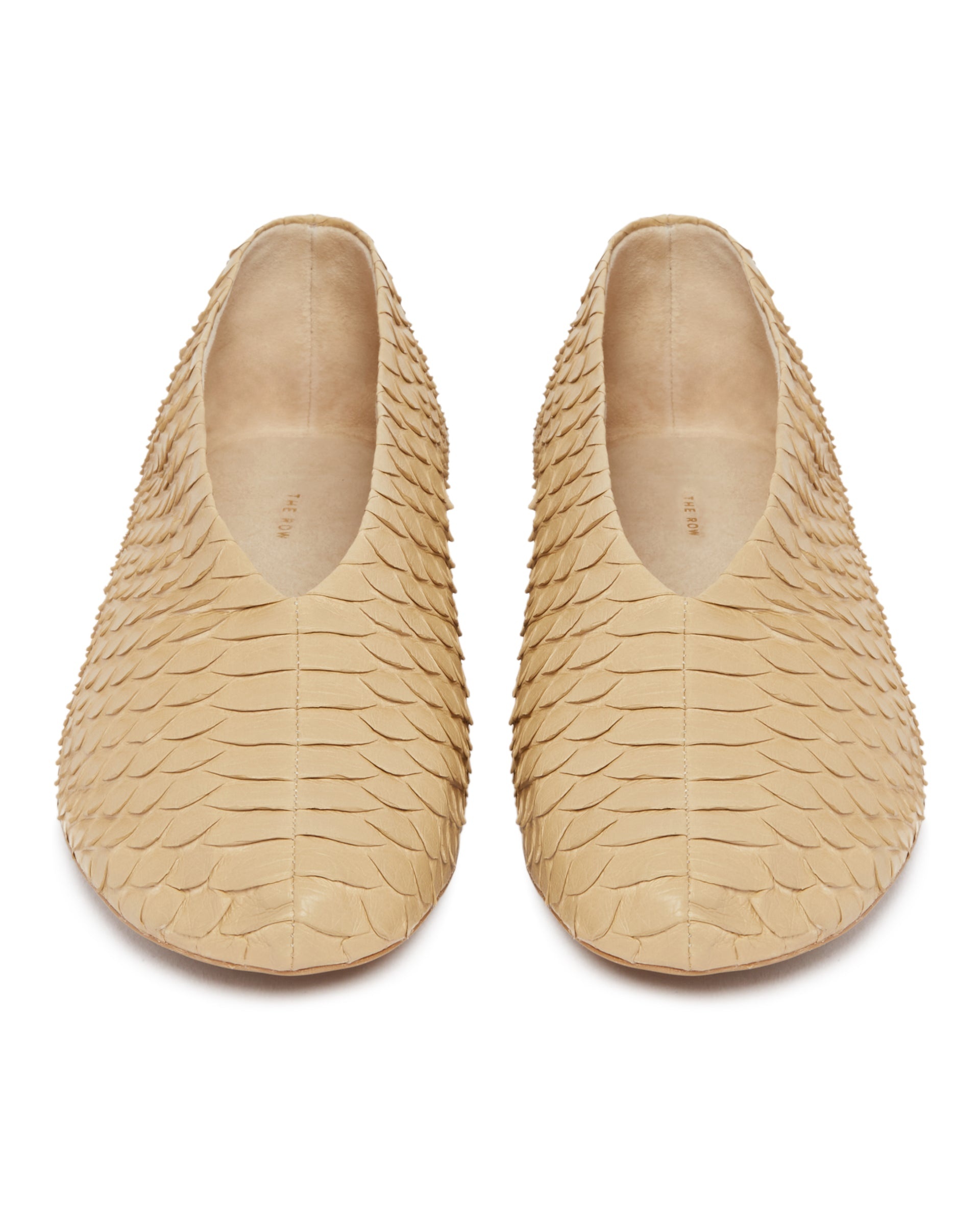 Beige Stella Ballet Flats - 4