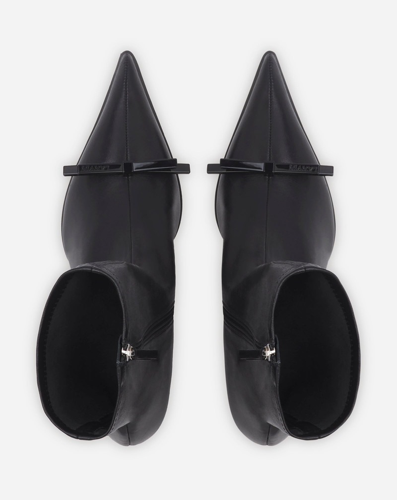 Lanvin LANVIN BOW ANKLE BOOTS IN LEATHER outlook