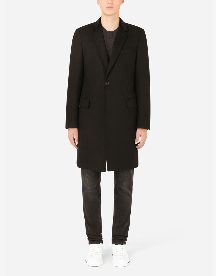 Wool and cashmere coat - 1