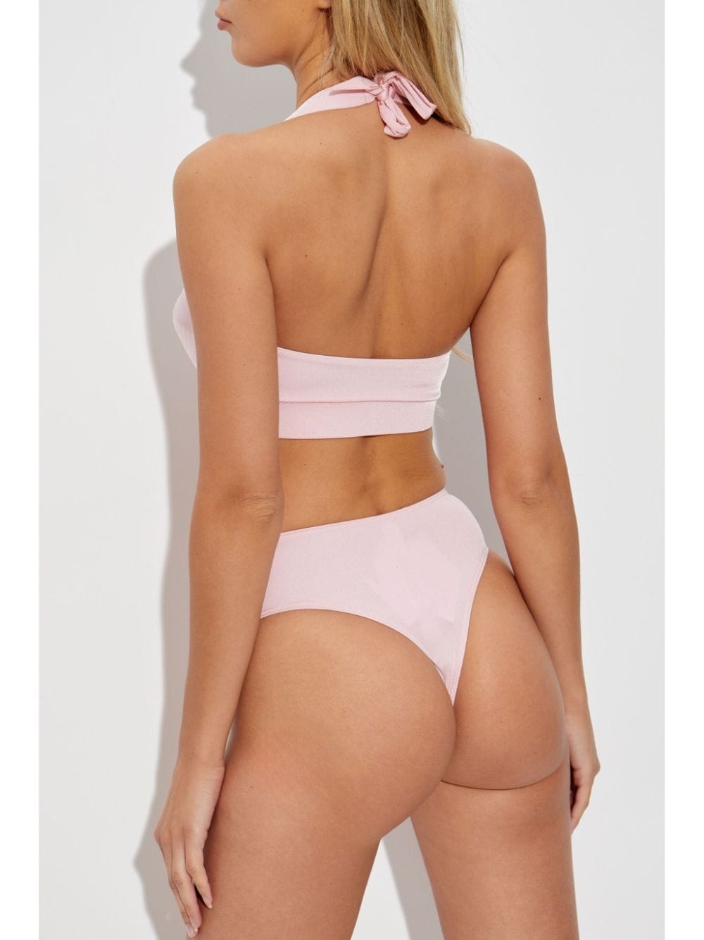 logo-embellished bikini set - 3
