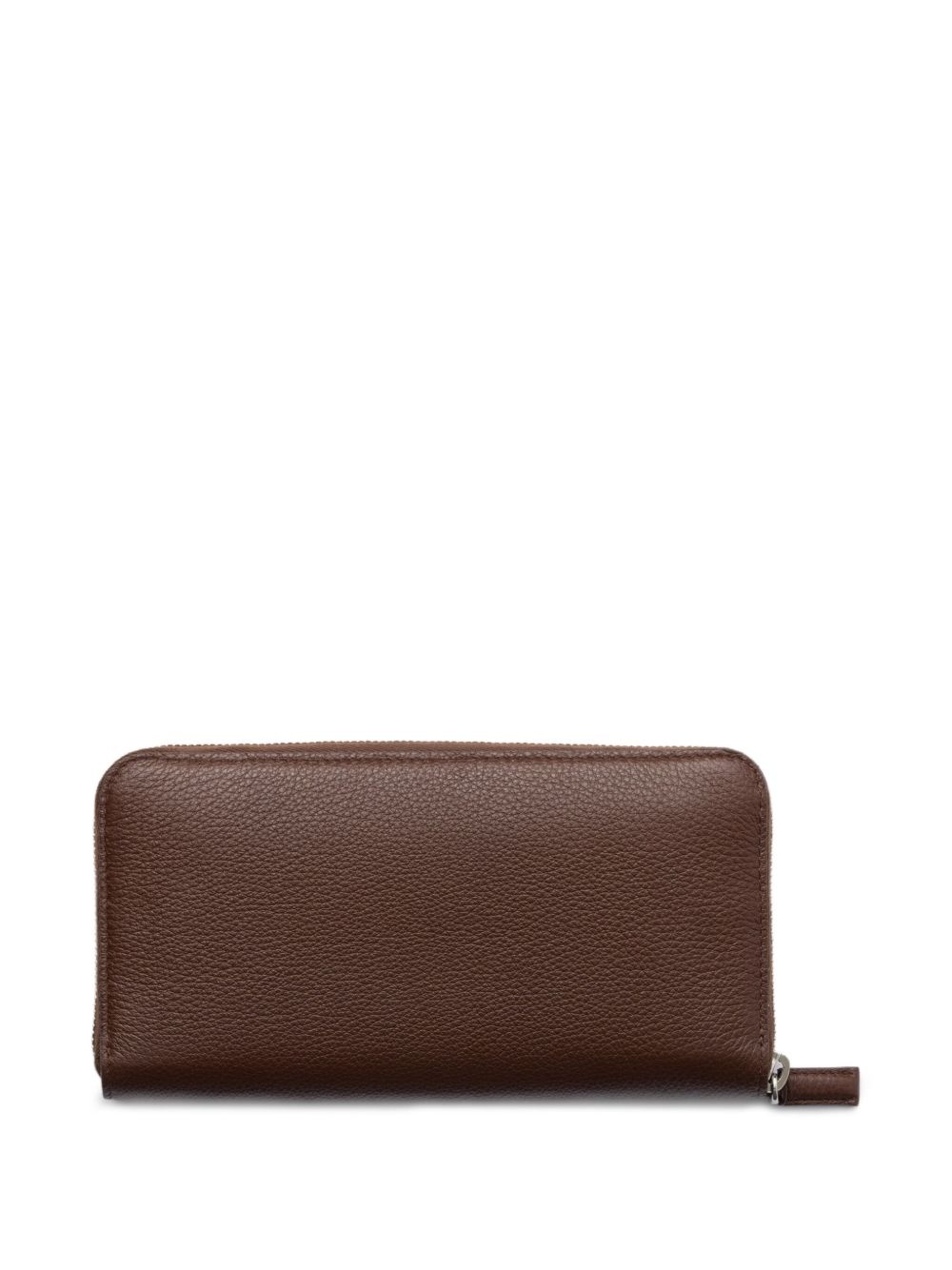 textured-leather zip-around wallet - 2