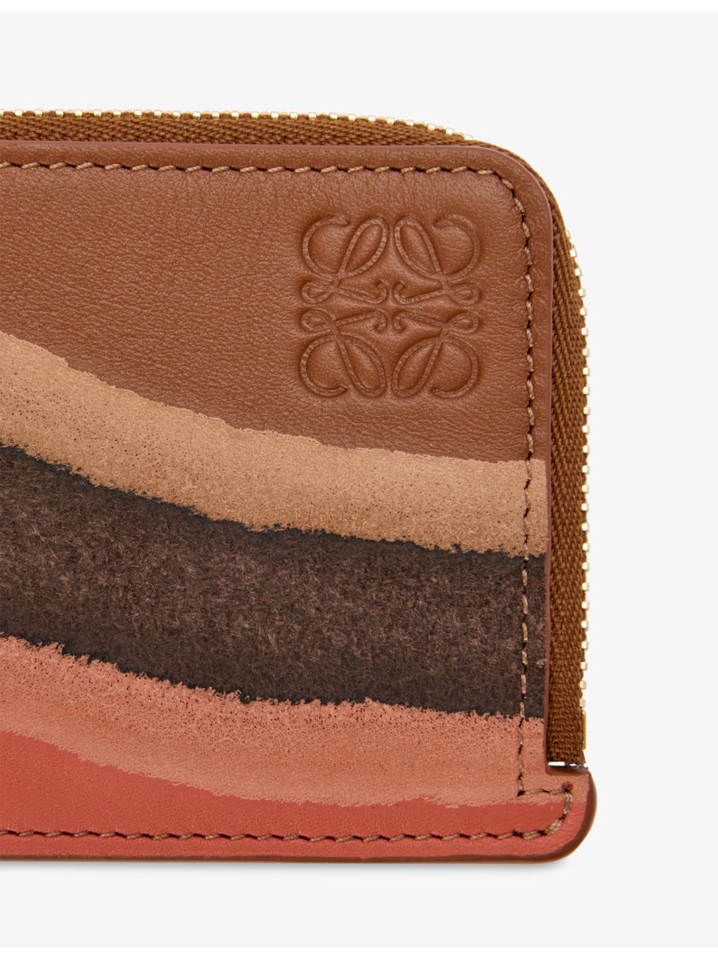 Landscape Leather Card Holder - 2