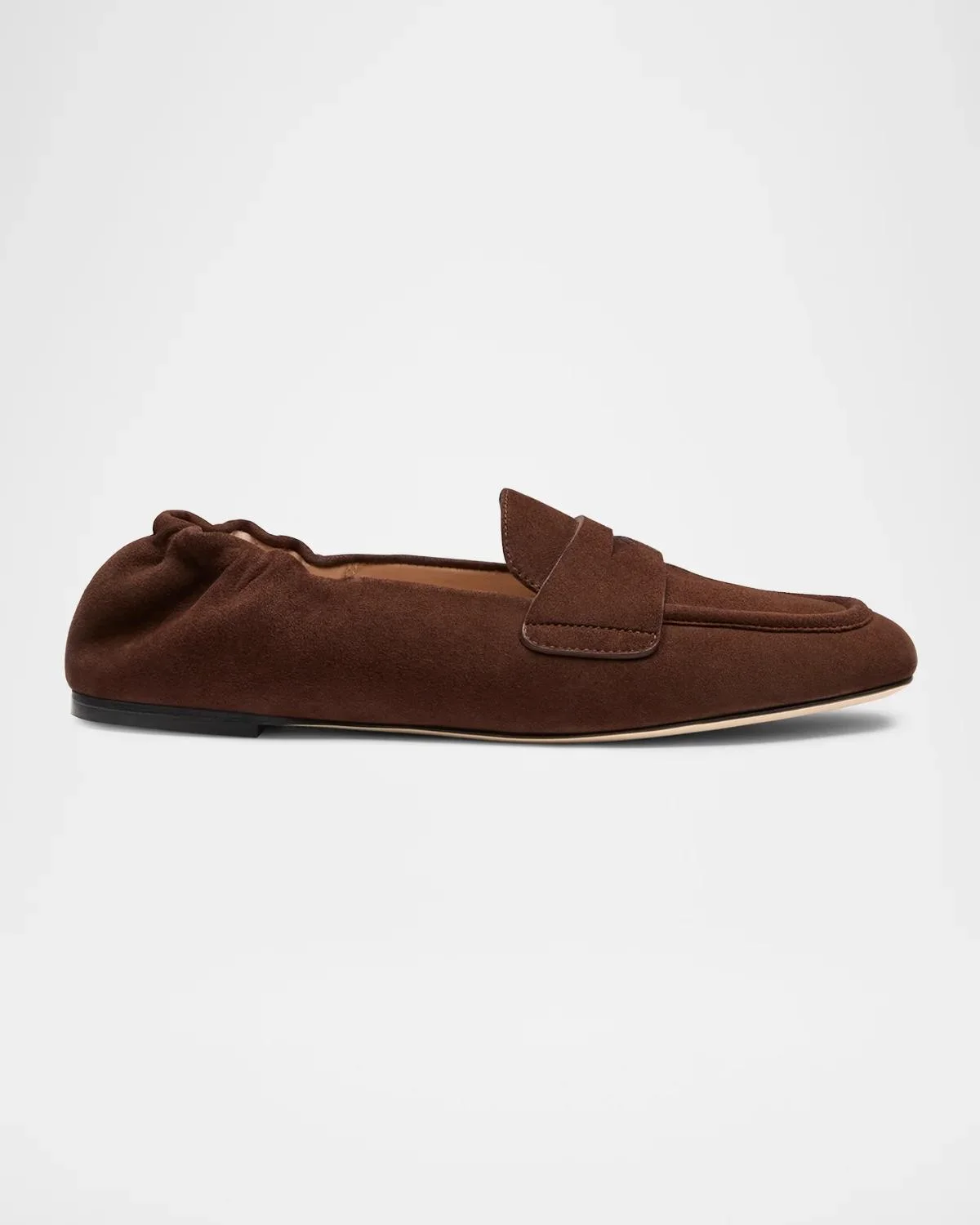 Bryant Elasticized-Back Suede Loafers - 1