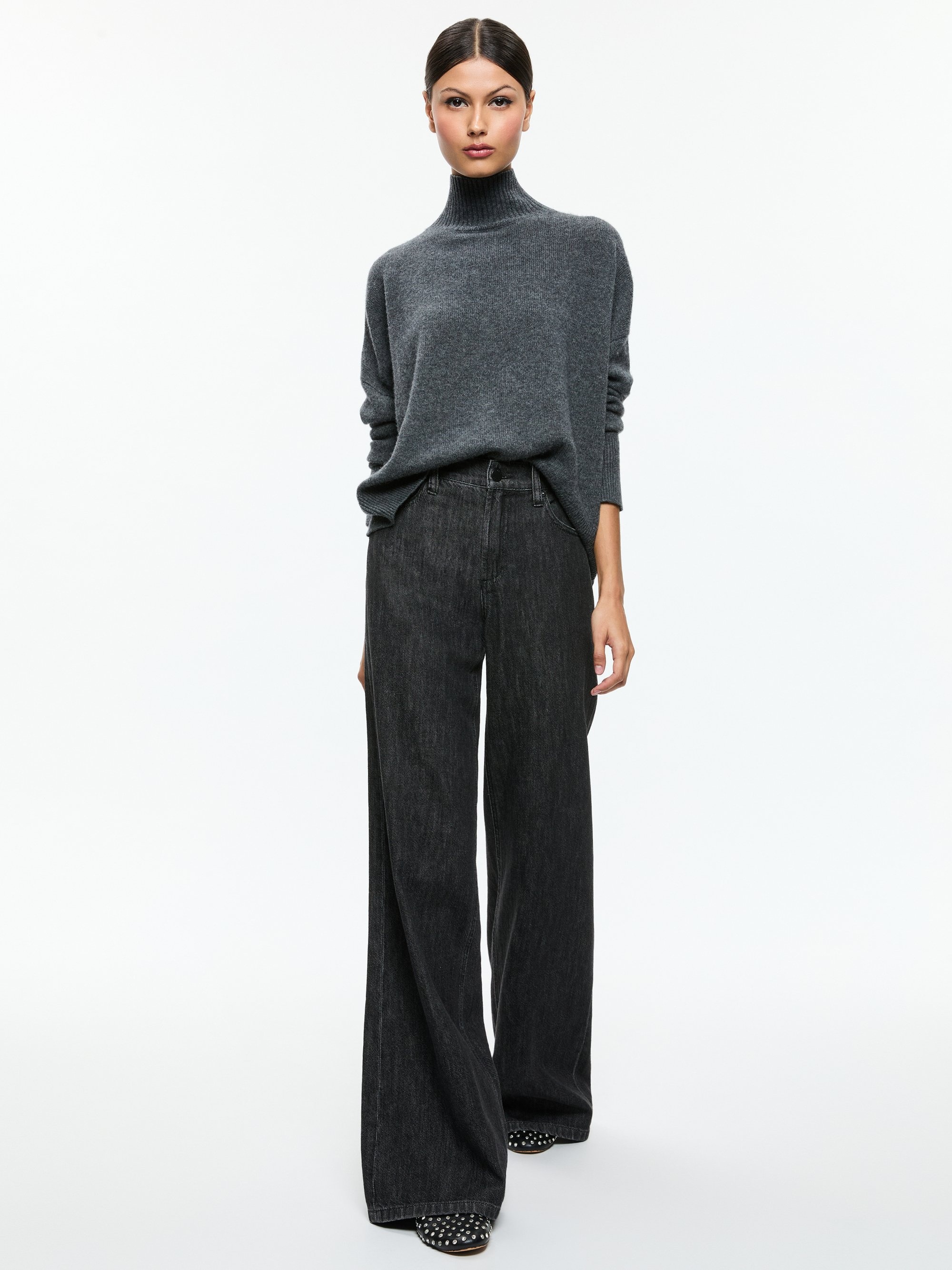 BARBRA TURTLENECK EASY PULLOVER - 6