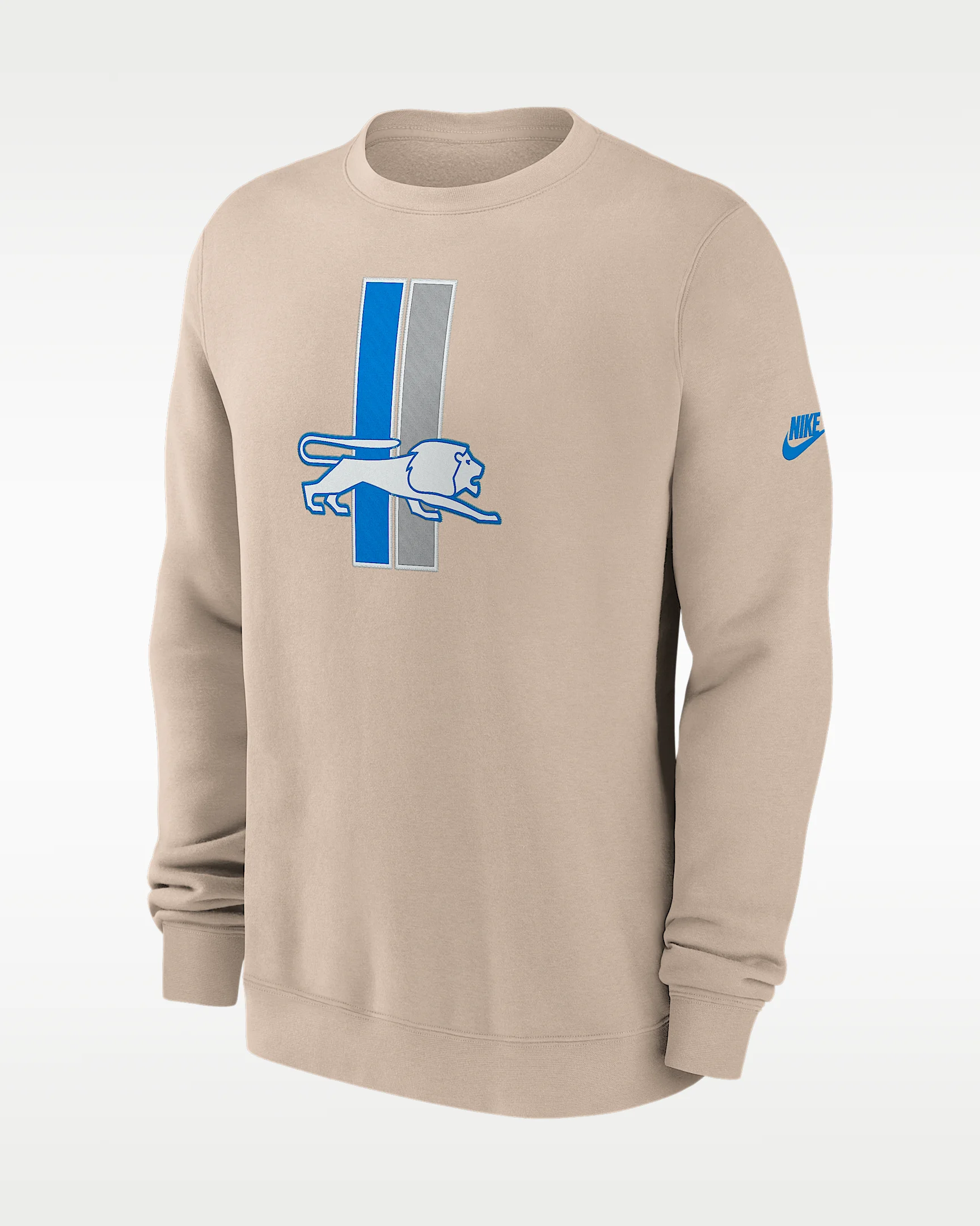 Detroit Lions Rewind Club Men's Nike NFL Pullover Crew - 1