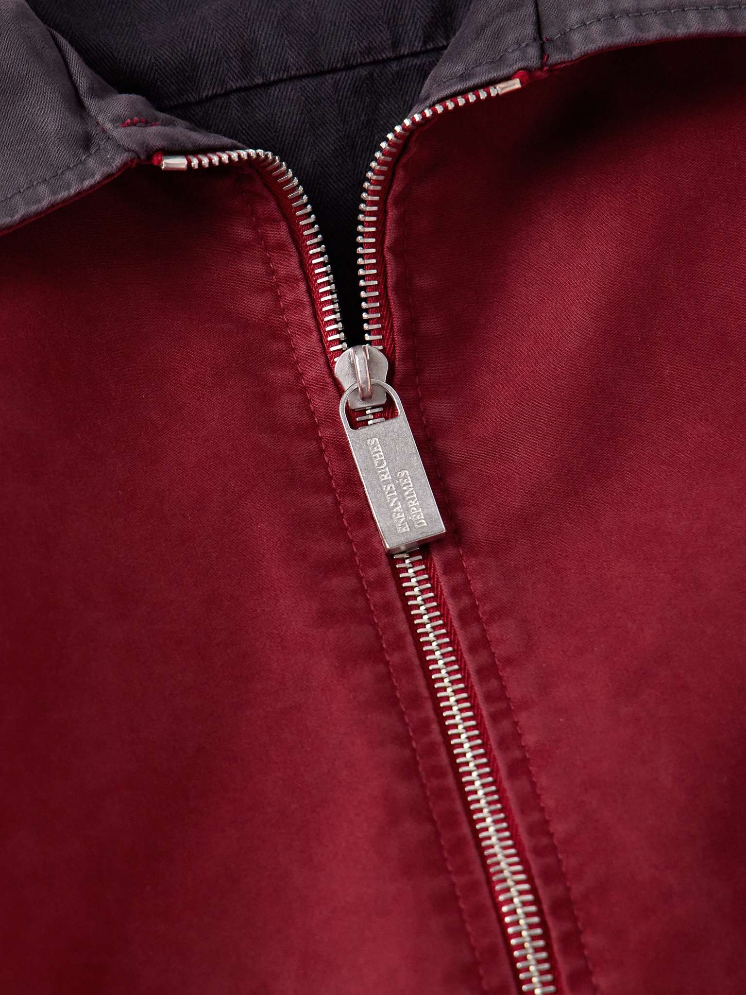 Tabac Rat Logo-Print Colour-Block Cotton-Moleskin Track Jacket - 4