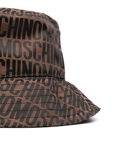 Moschino logo-jacquard bucket hat outlook