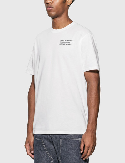 Moncler MONCLER GENIUS X FRAGMENT DESIGN LOGO T-SHIRT outlook