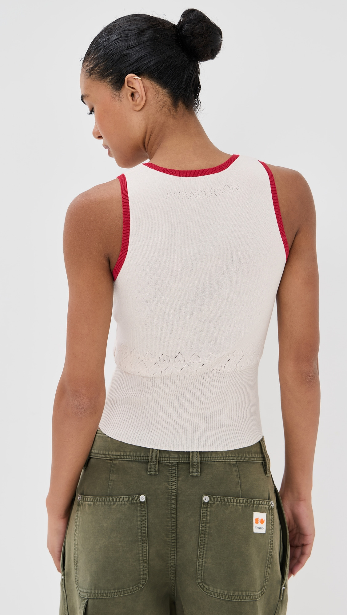 Contrast Trim Vest - 2