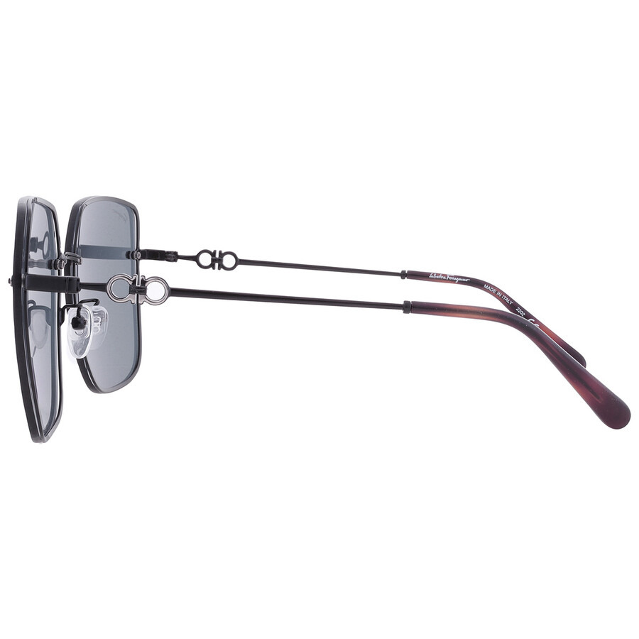 Ferragamo Grey Square Ladies Sunglasses SF280SA 001 61 - 4