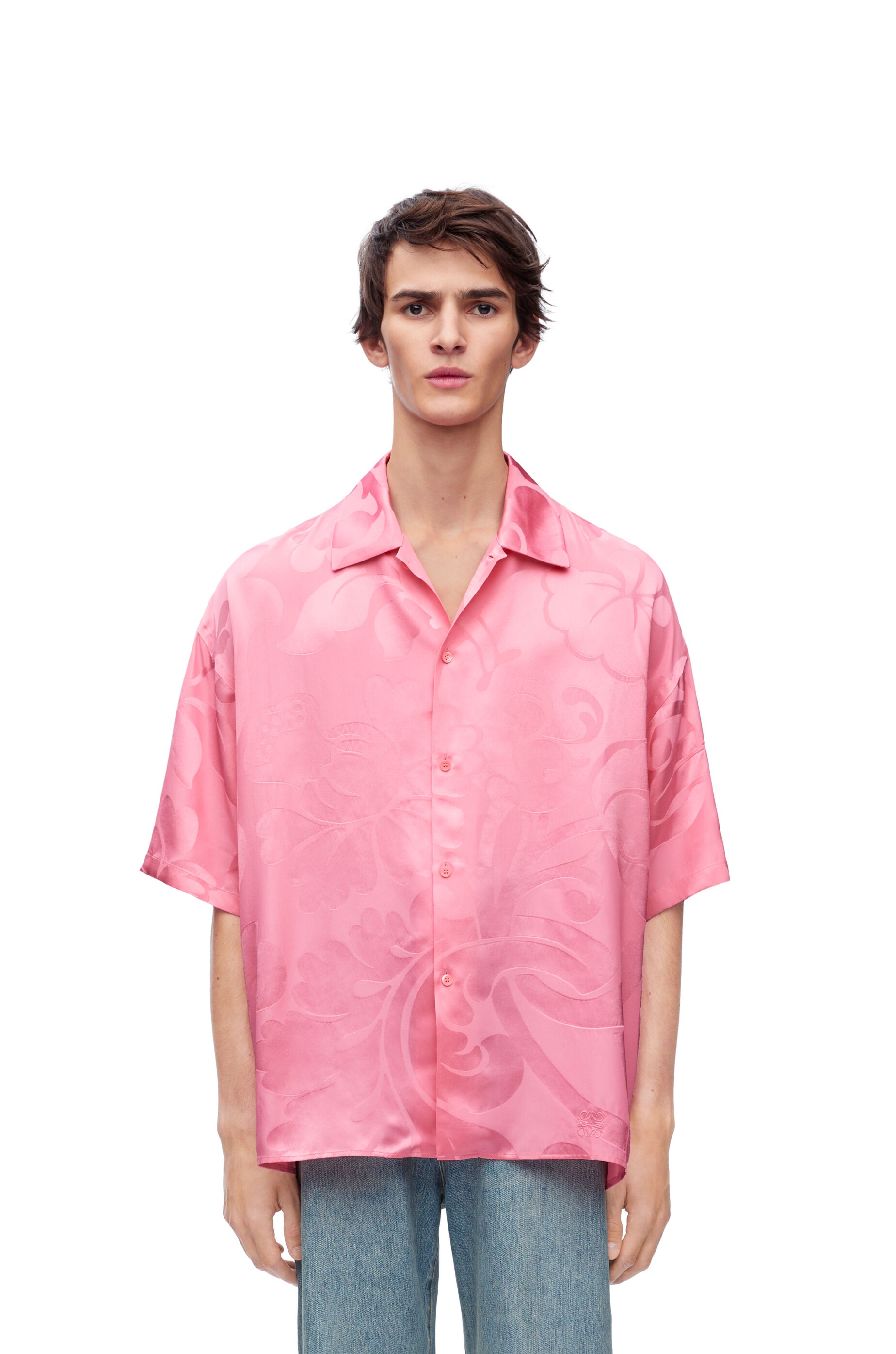 Short sleeve shirt in viscose - 3