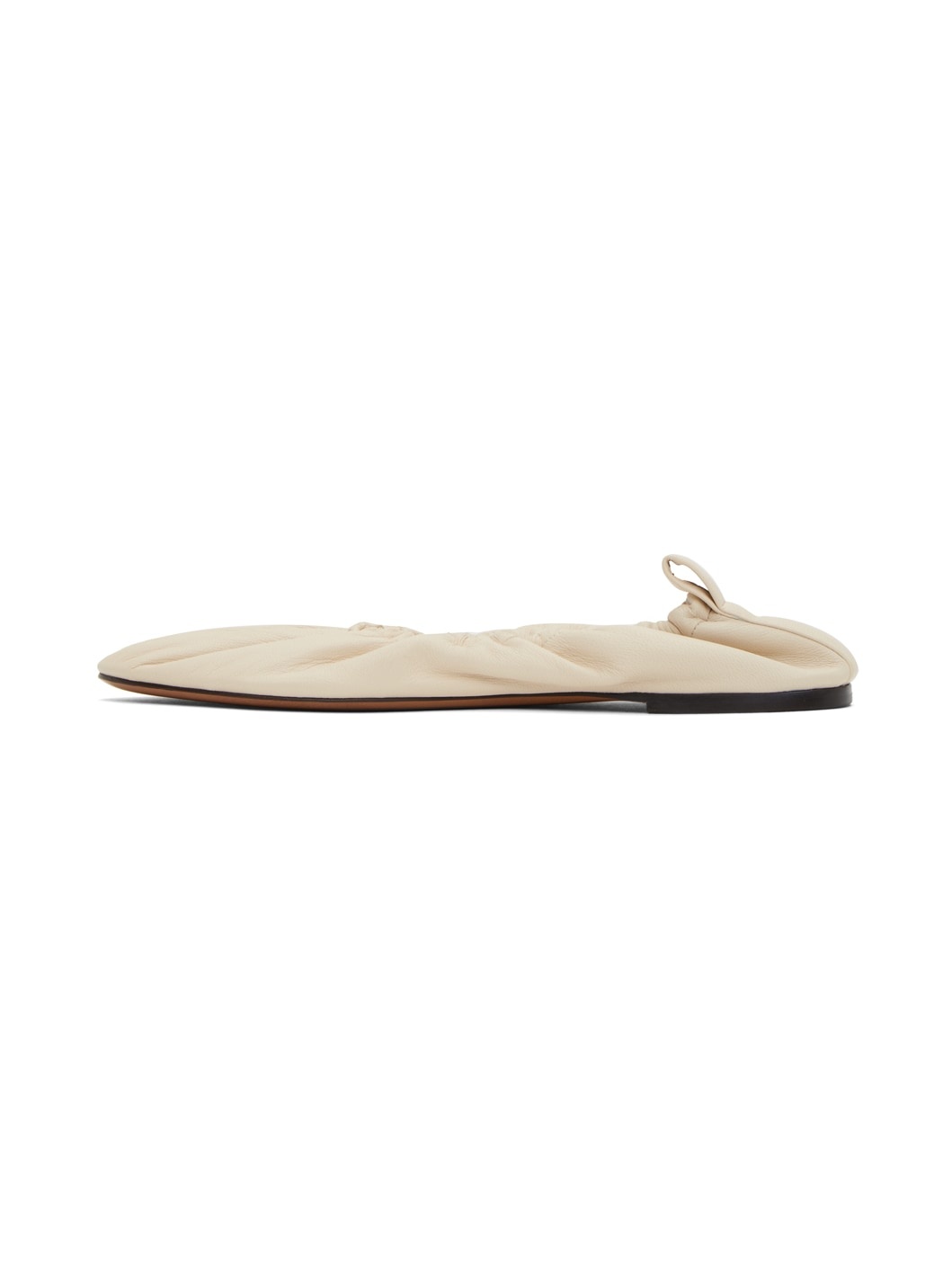 Off-White Glove Ballerina Flats - 3