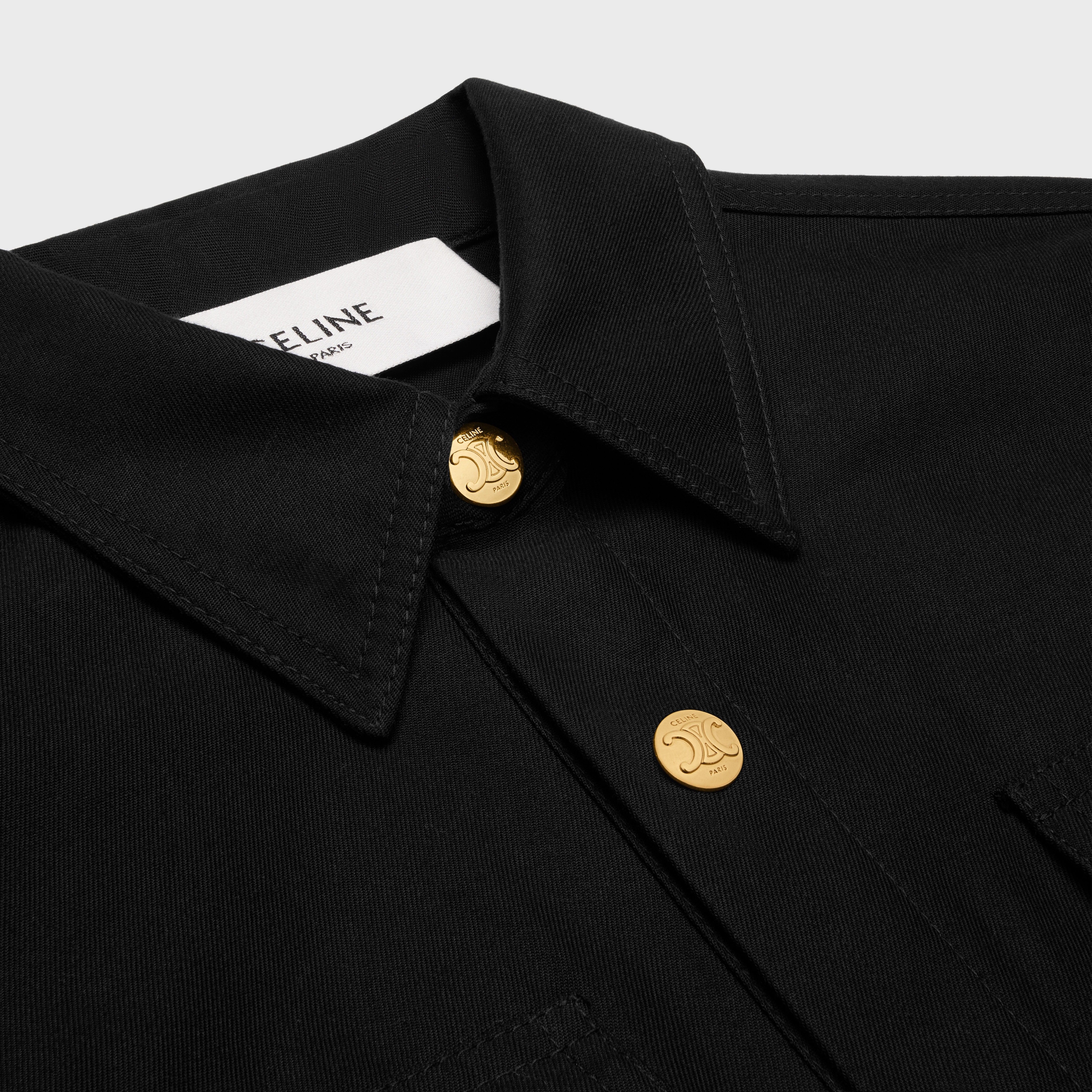 ◆CELINE◆ REPORTER MINI DRESS IN COTTON TWILL ワンピース 楽天市場】CELINE セリーヌ Cotton Twill Trapeze Mini Dress