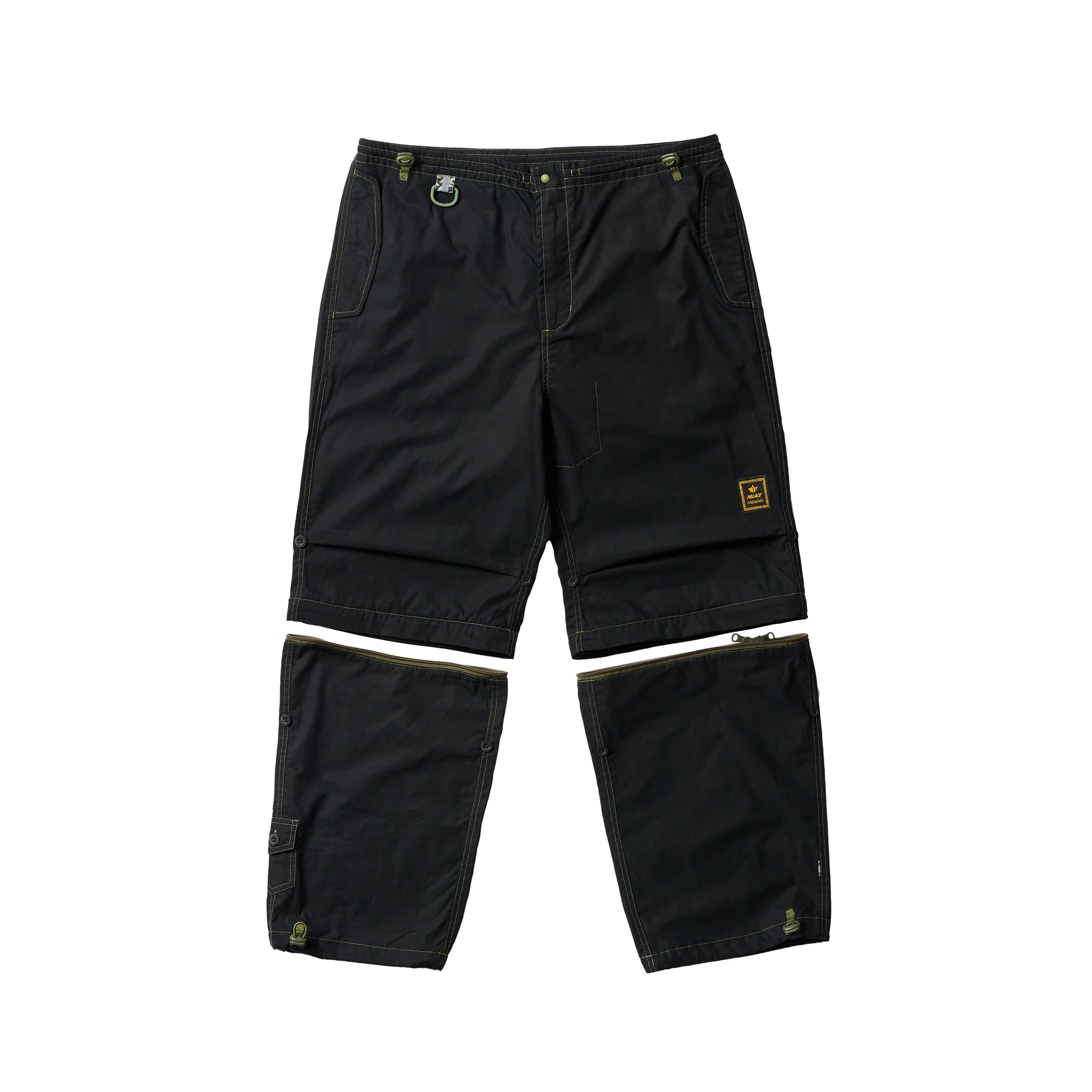 PALACE MAHARISHI ZIP OFF SNOPANT BLACK - 3