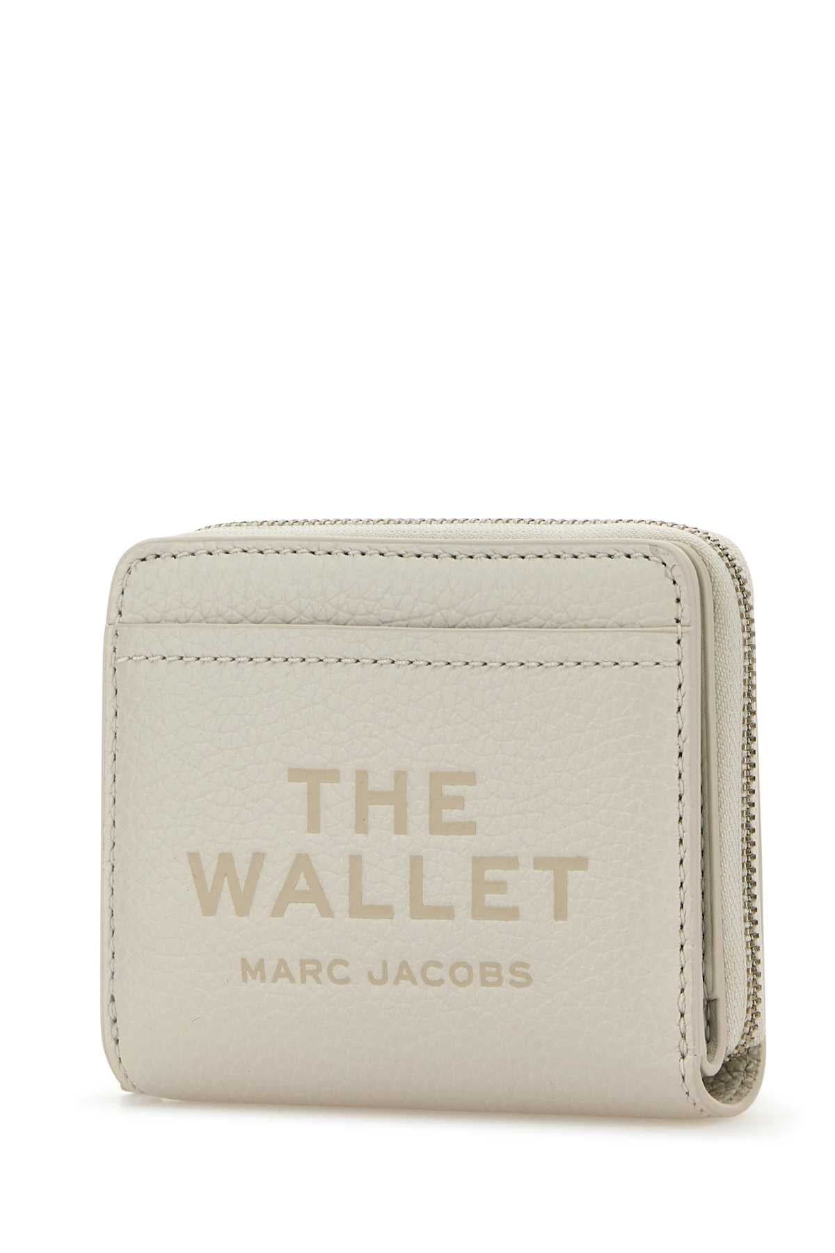 Marc Jacobs Women Ivory Leather Wallet - 2