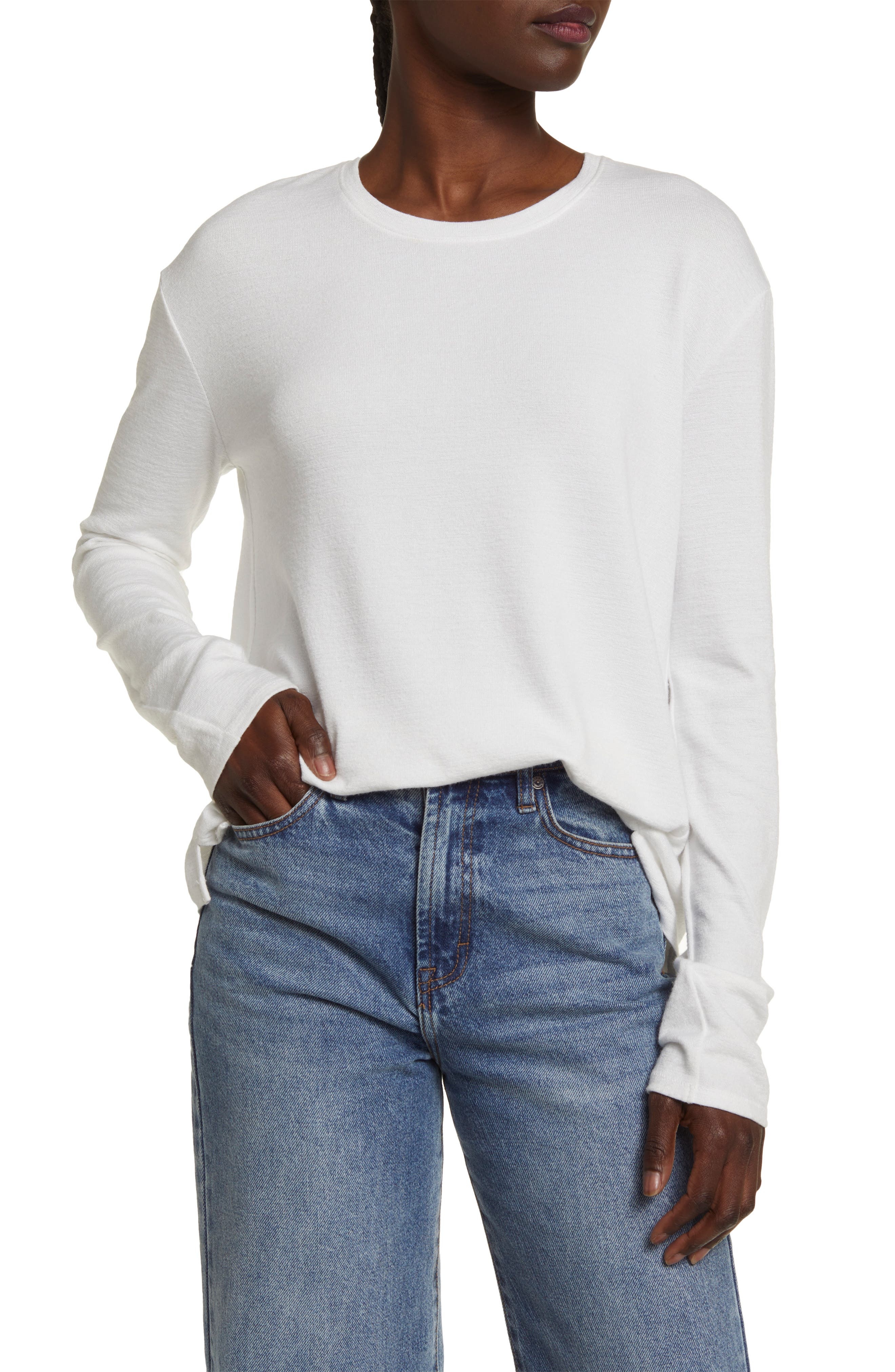 The Knit Long Sleeve T-Shirt - 1