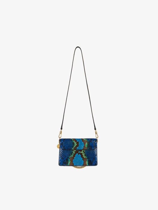 SMALL GV3 BAG IN GRADIENT-EFFECT PYTHON LEATHER - 12