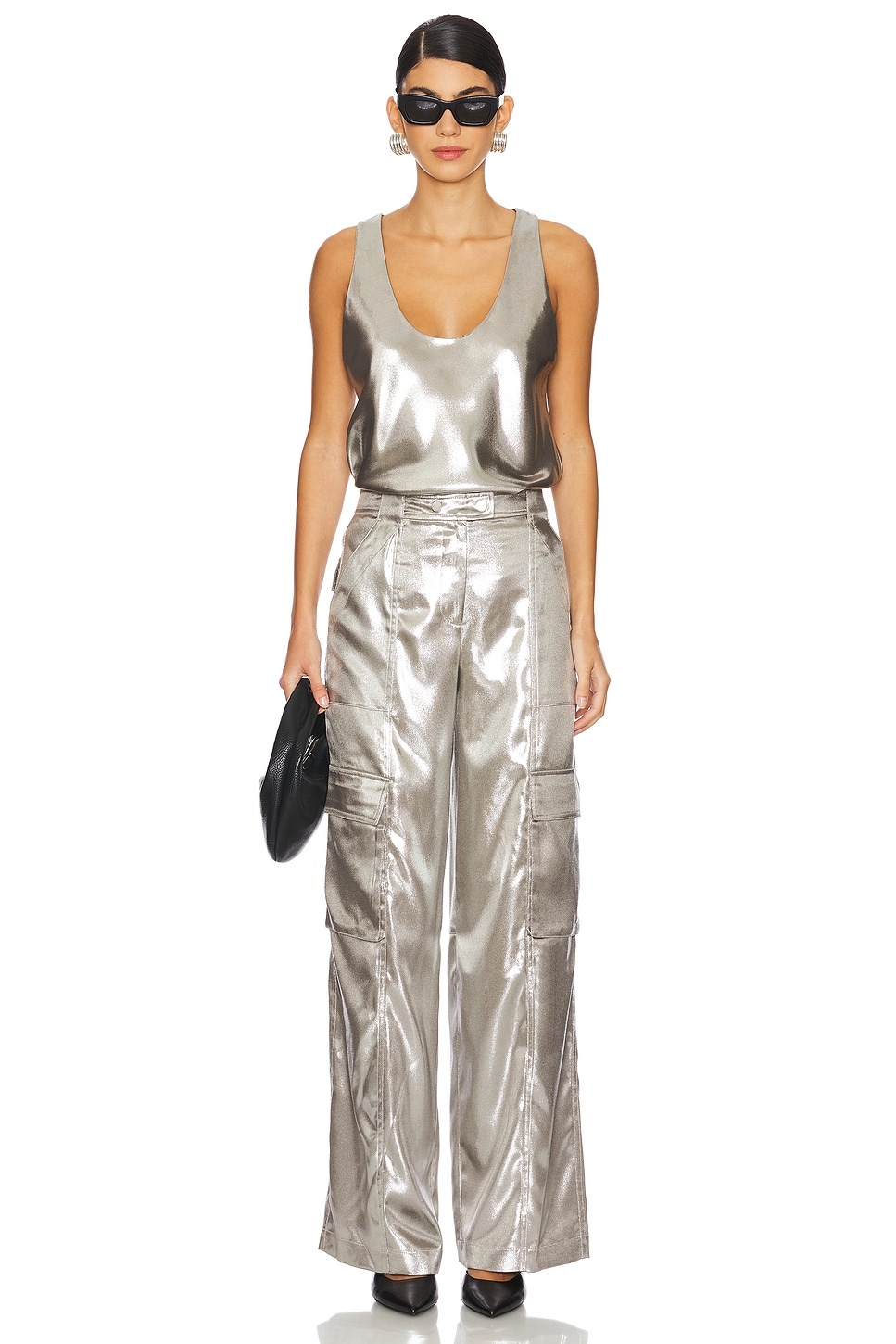 Beatriz Wide Leg Cargo Pant - 5