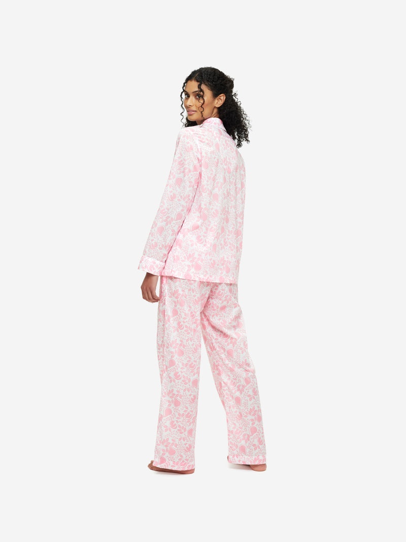 Women's Pyjamas Nelson 89 Cotton Batiste Pink - 4
