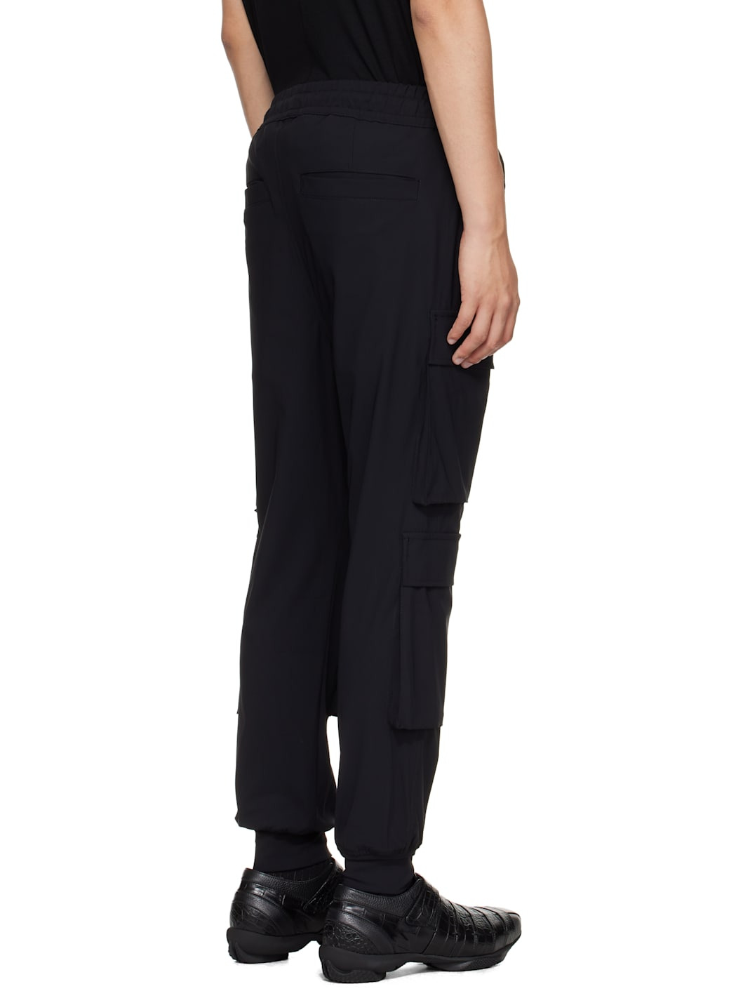 Black M P 31 Cargo Pants - 3