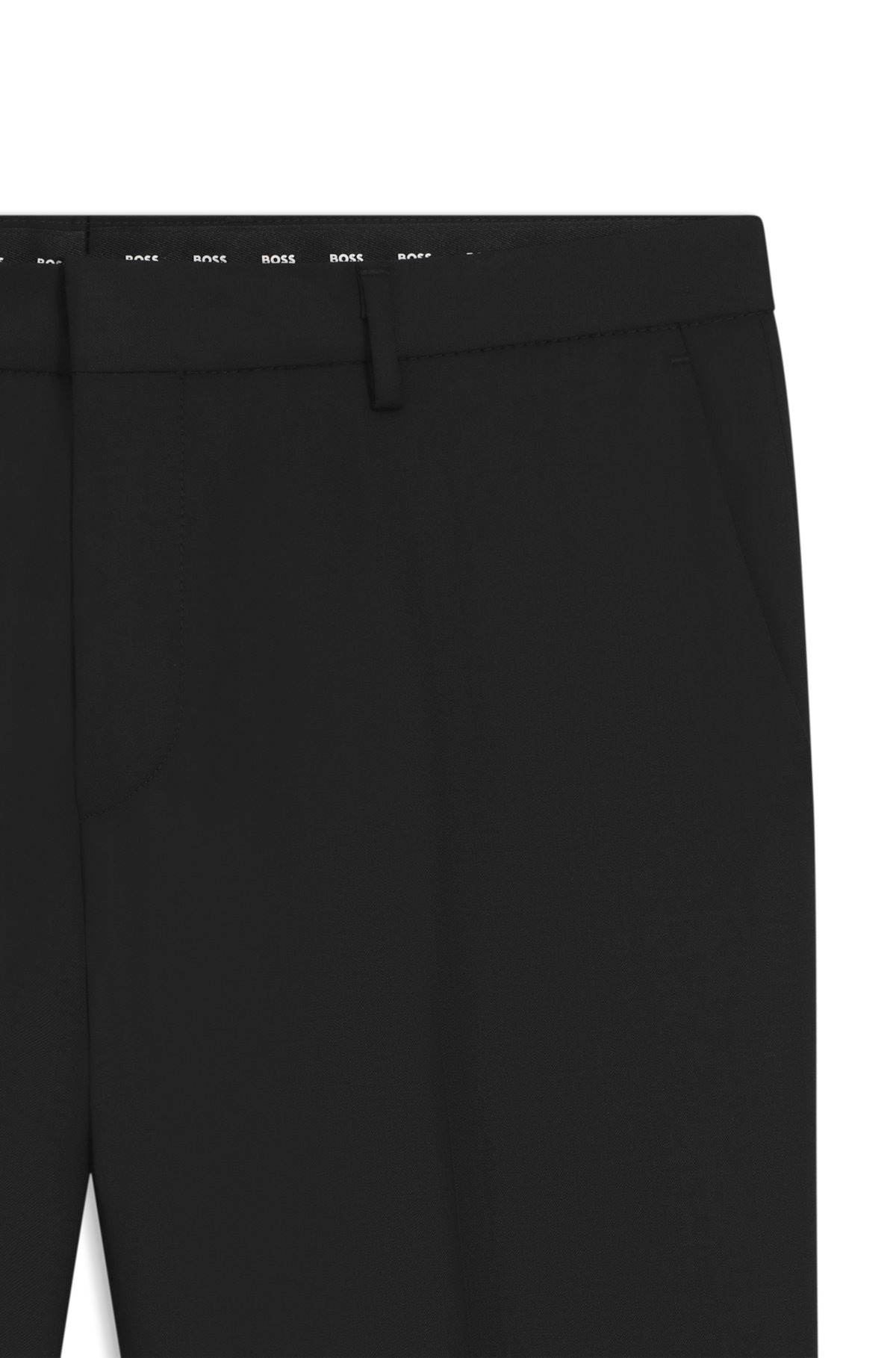 FORMAL TROUSERS IN VIRGIN-WOOL SERGE - 6