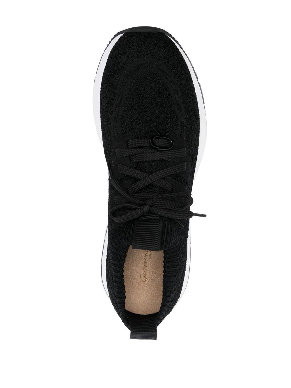 Glover bouclè low-top sneakers - 4