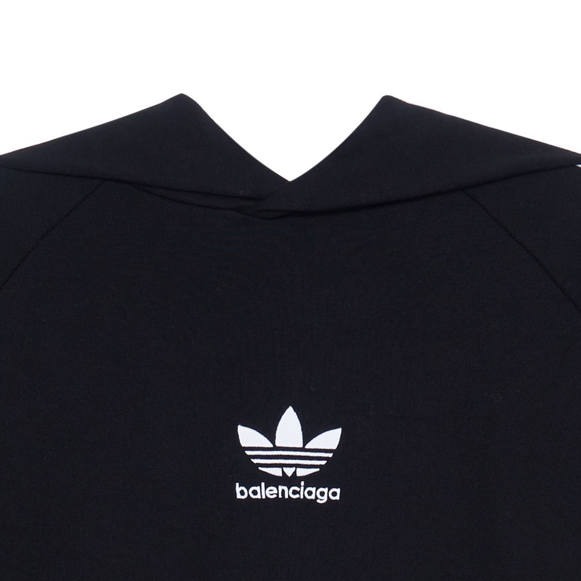 Balenciaga x adidas Hoodie Oversized 'Black' 729322TNVN28482 - 5