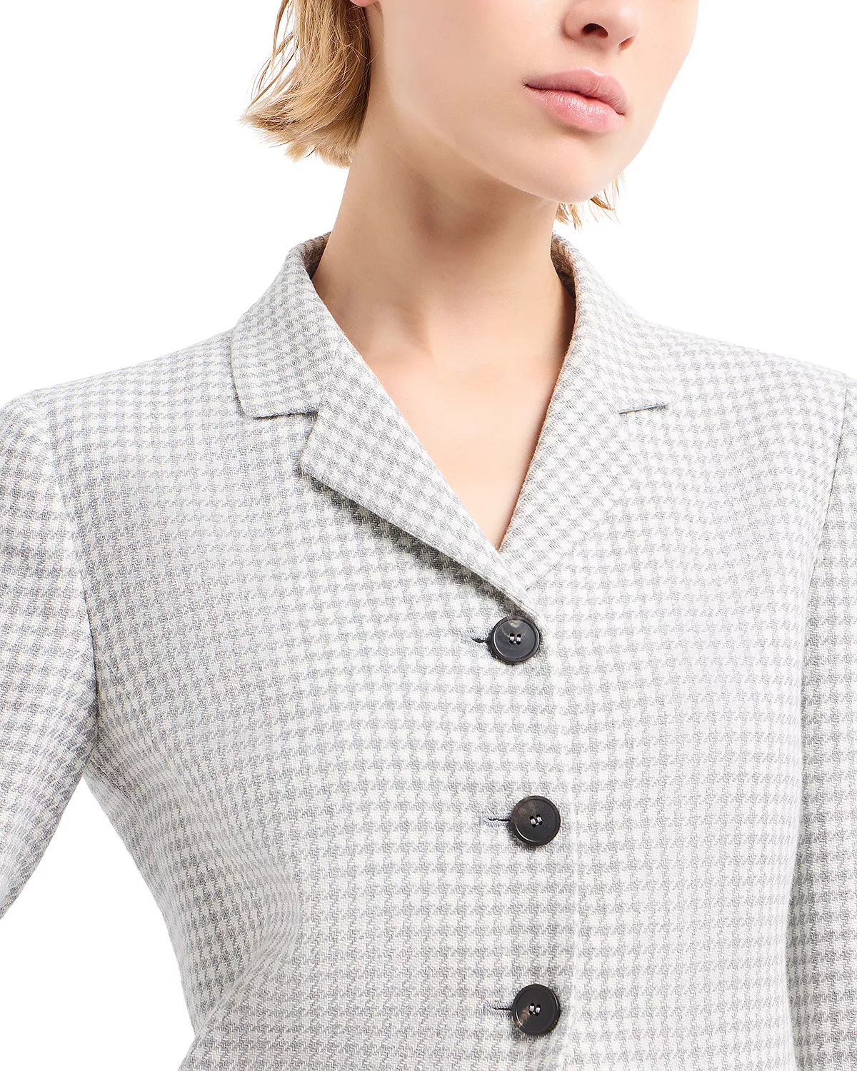 Houndstooth Blazer - 4