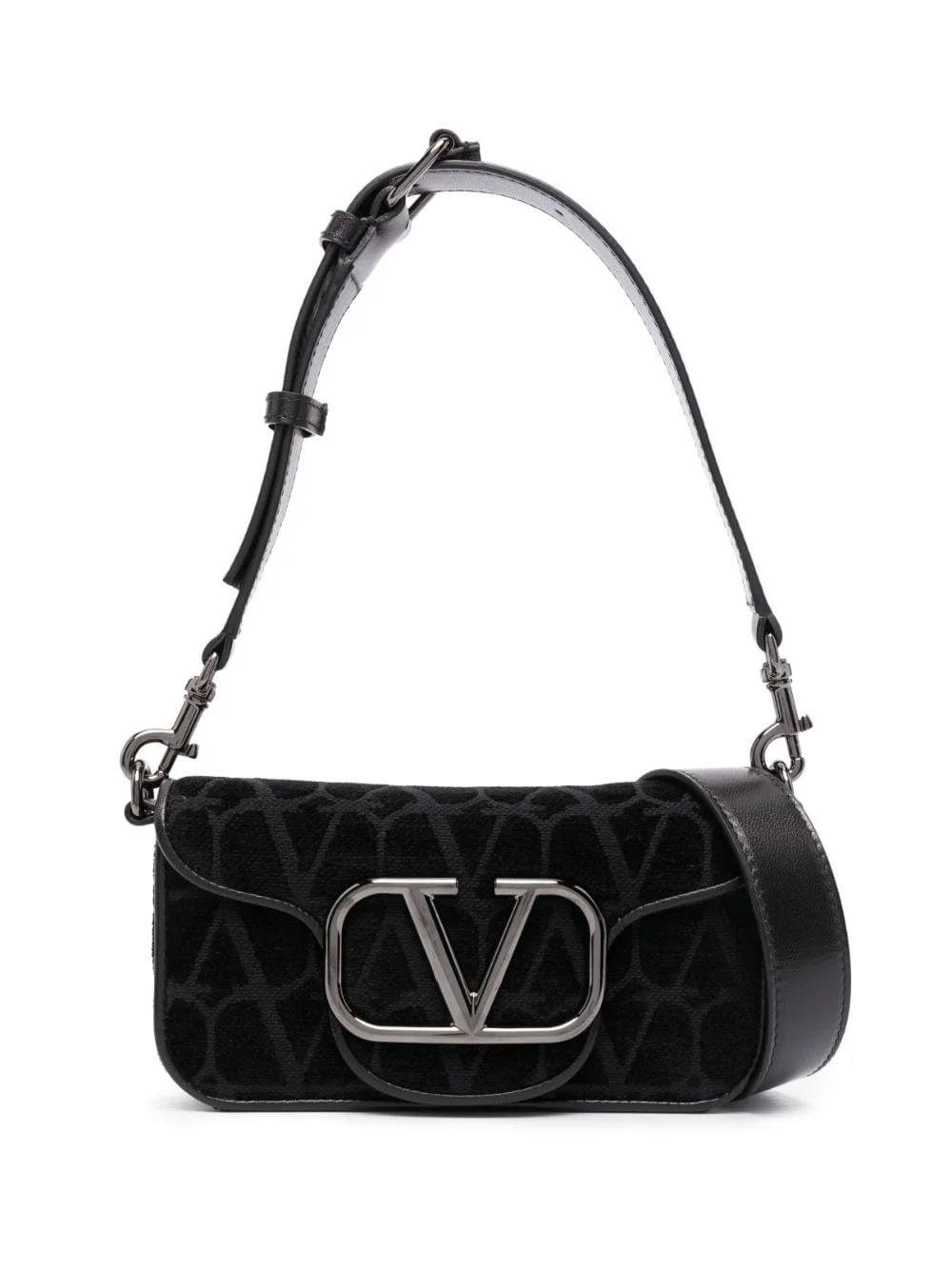 VLogo-monogram shoulder bag - 1