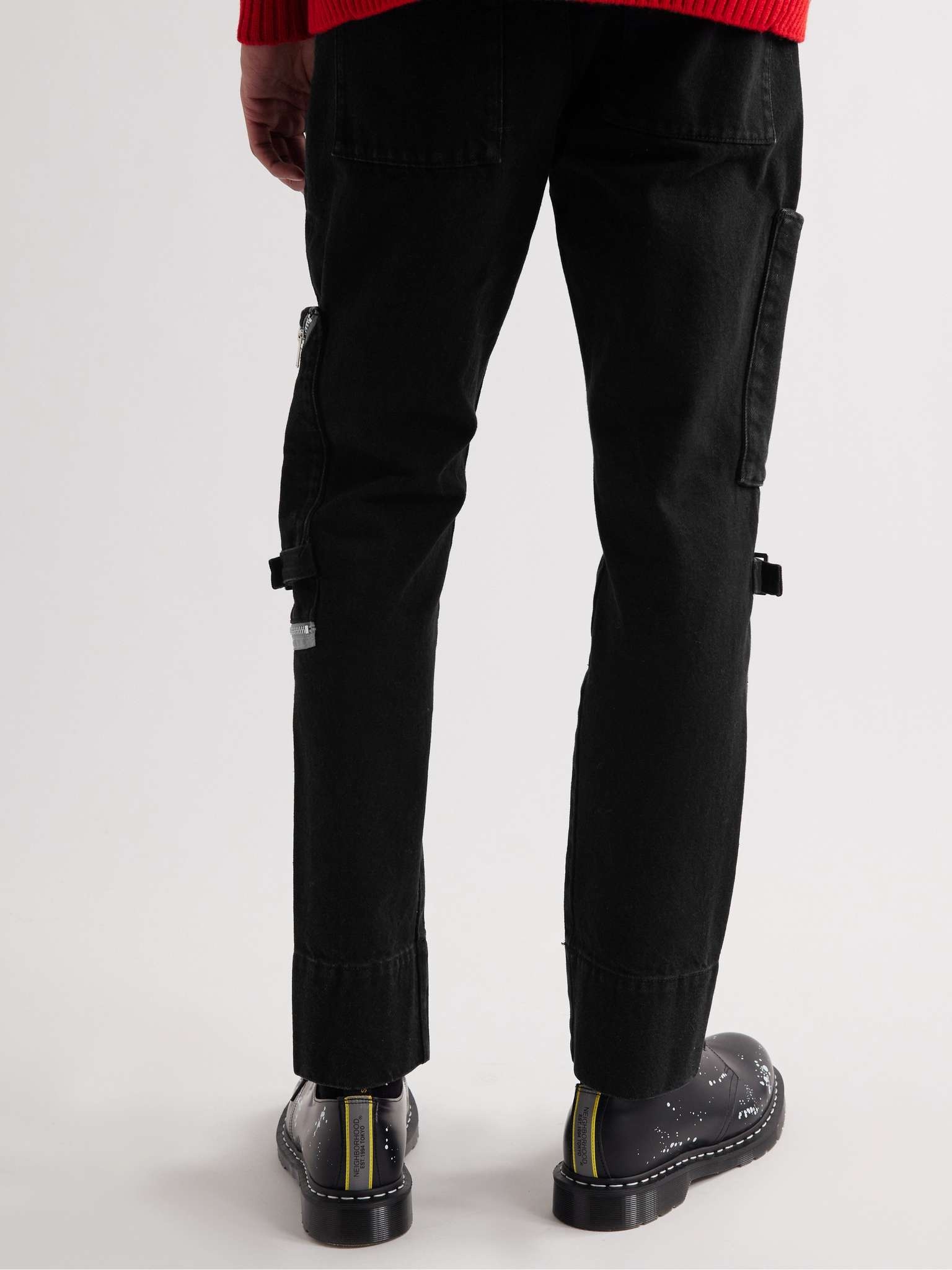 Slim-Fit Zip-Embellished Jeans - 4