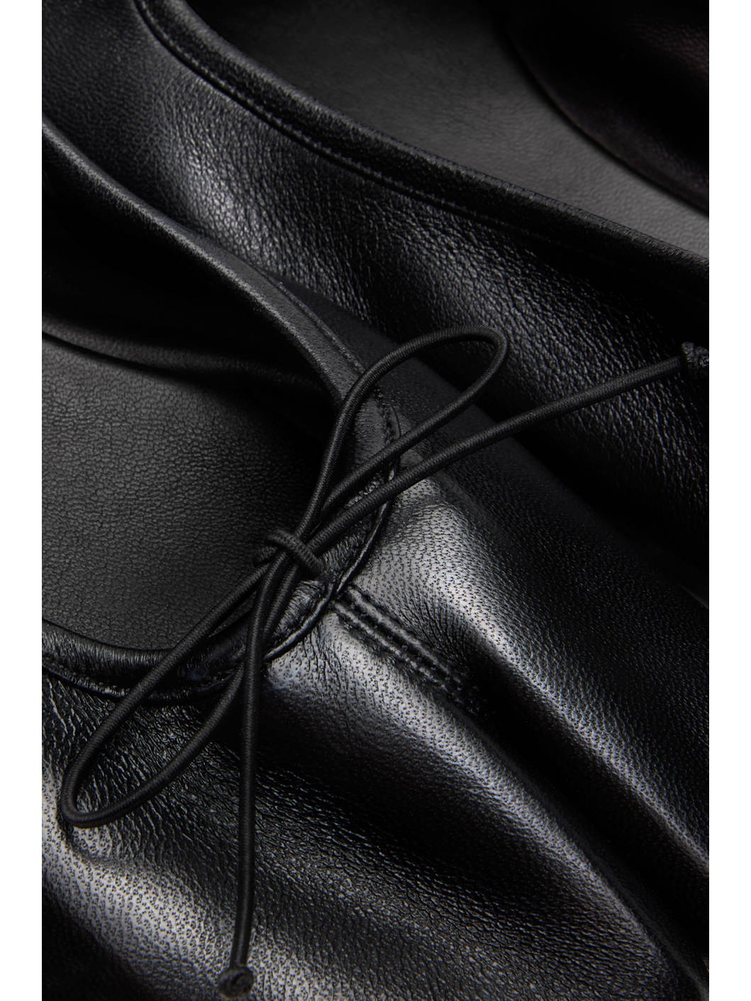 SSENSE Exclusive Black Tabi Stretch Ballerina Flats - 5