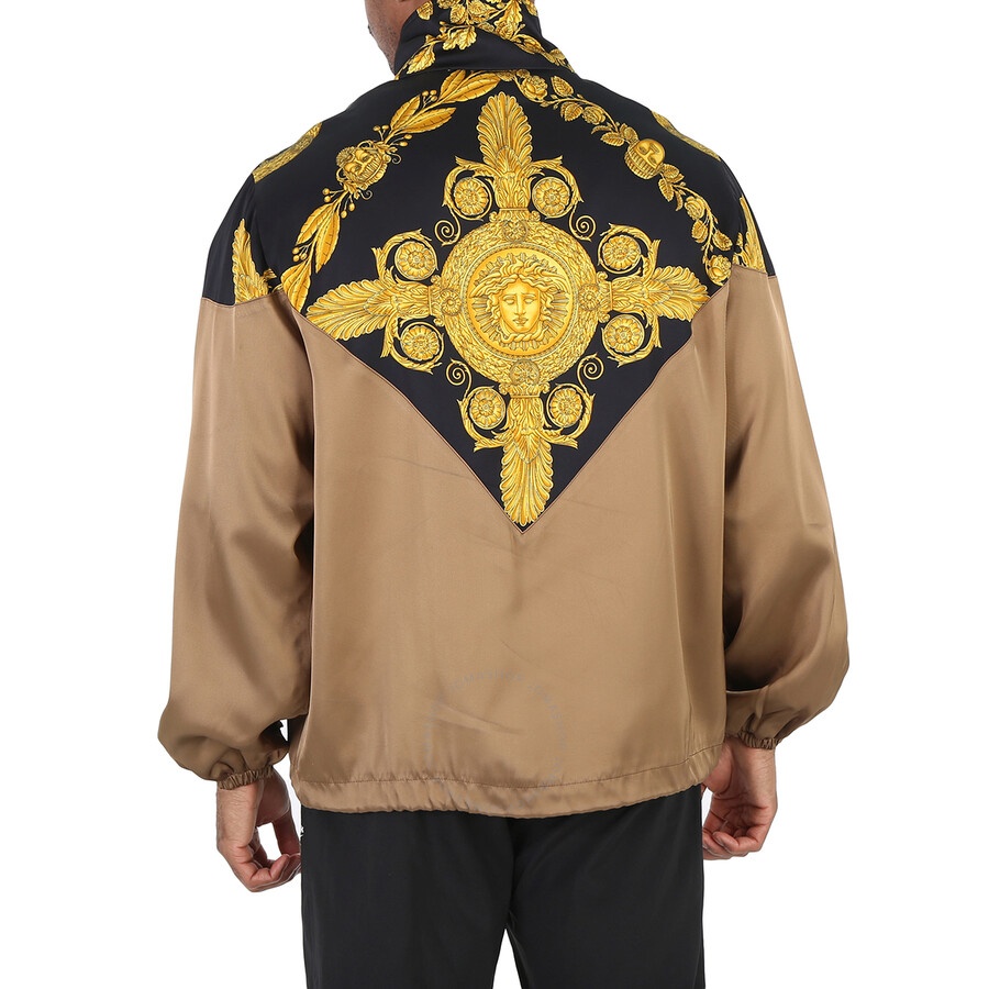 Versace Men's Baroque Print Technical Track Jacket - 4